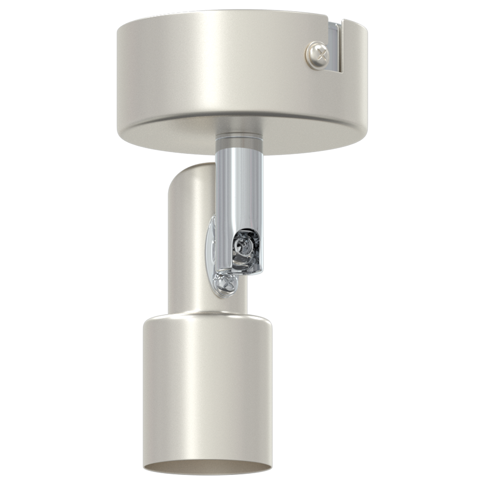 Ceiling Spotlight 1 Way Adjustable Brushed Nickel GU10 - Image 4