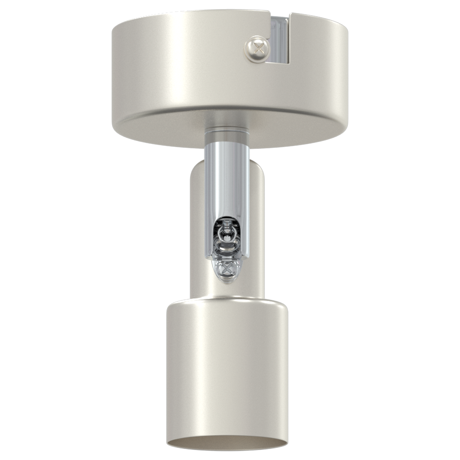 Ceiling Spotlight 1 Way Adjustable Brushed Nickel GU10 - Image 5