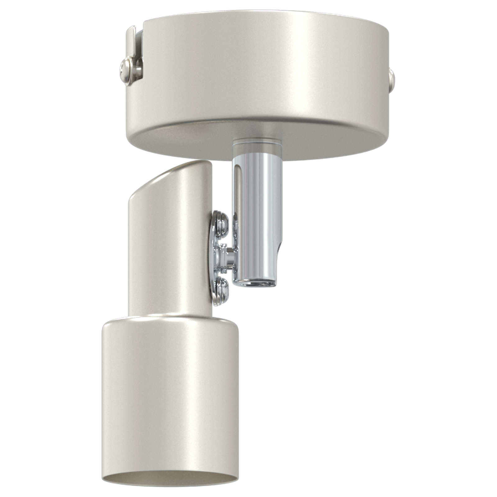 Ceiling Spotlight 1 Way Adjustable Brushed Nickel GU10 - Image 6