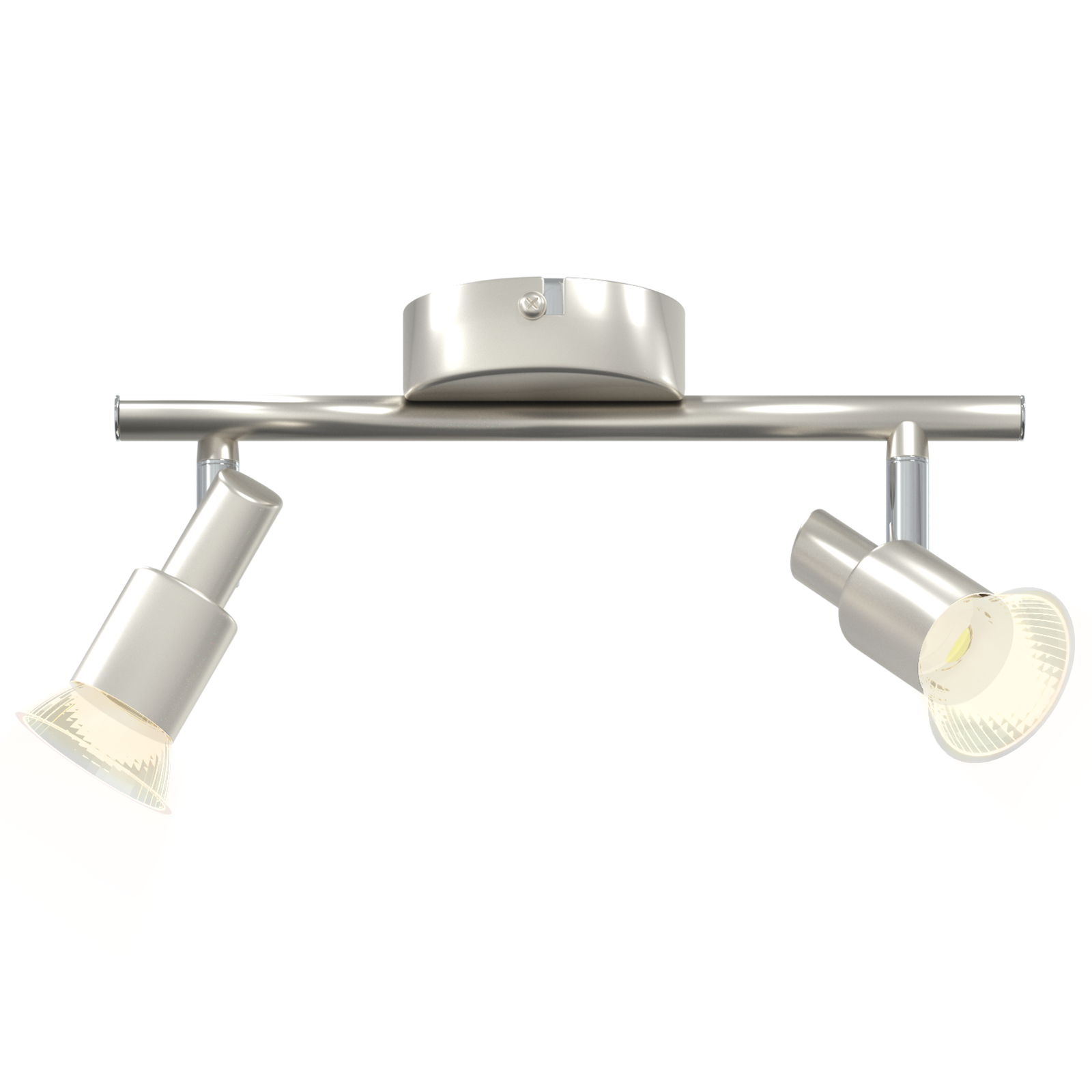 Ceiling Spotlight 2 Way Adjustable Brushed Nickel GU10 - Image 10