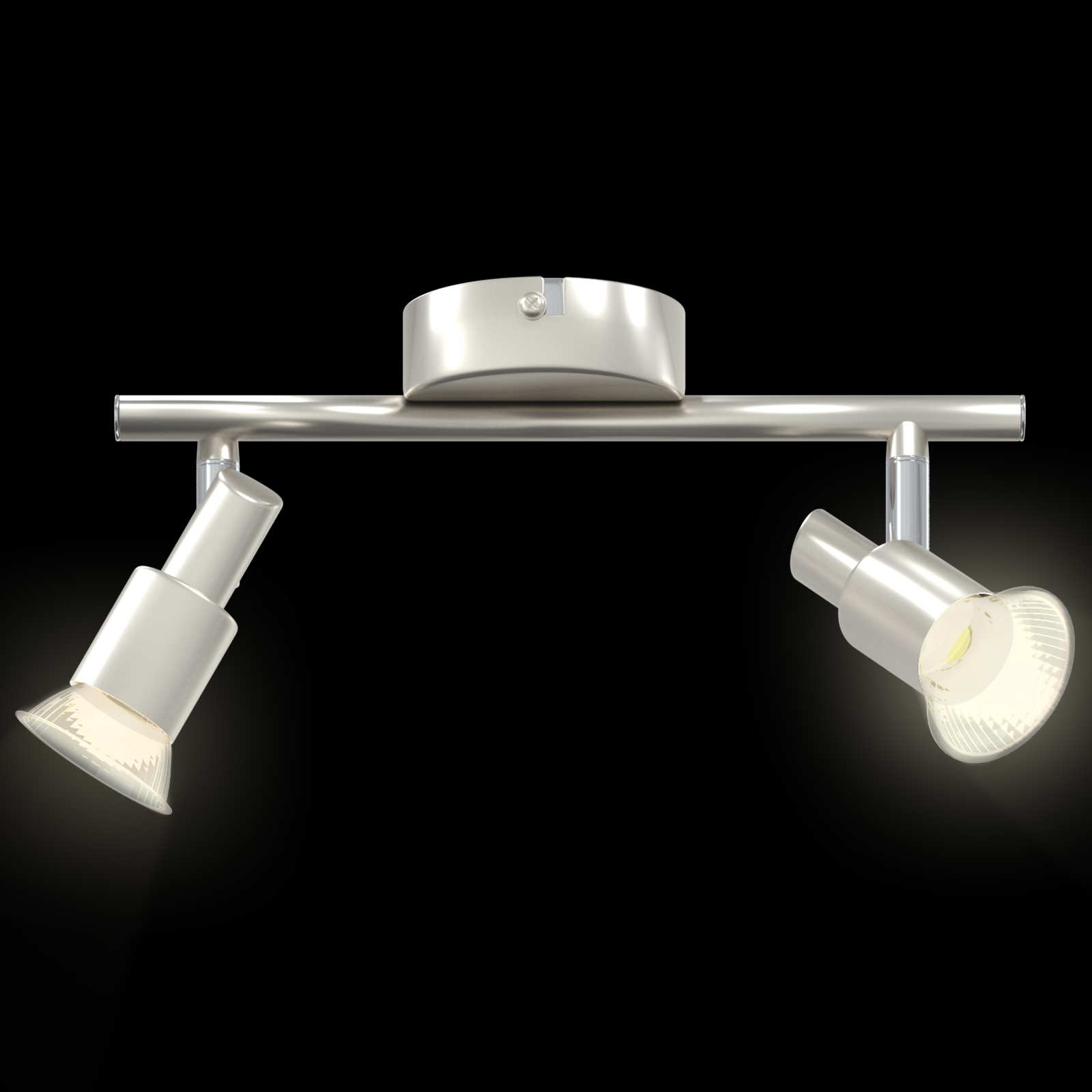 Ceiling Spotlight 2 Way Adjustable Brushed Nickel GU10 - Image 11