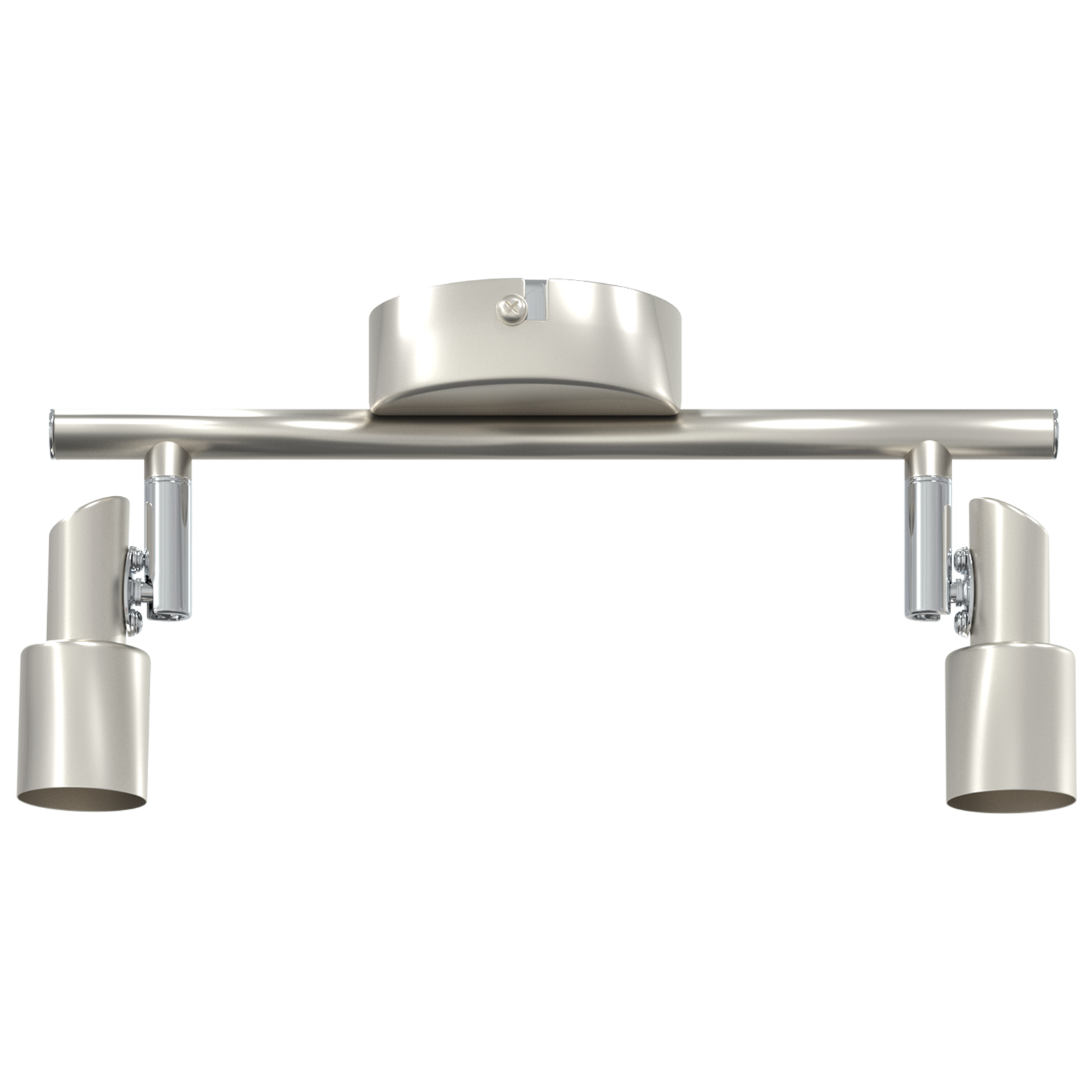 Ceiling Spotlight 2 Way Adjustable Brushed Nickel GU10 - Image 5