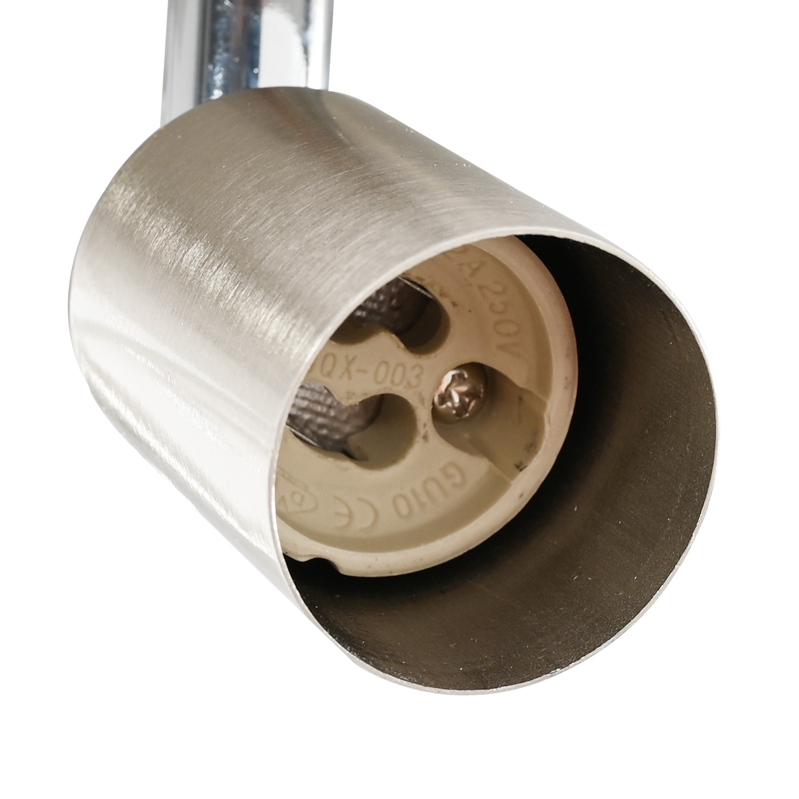 Ceiling Spotlight 2 Way Adjustable Brushed Nickel GU10 - Image 8