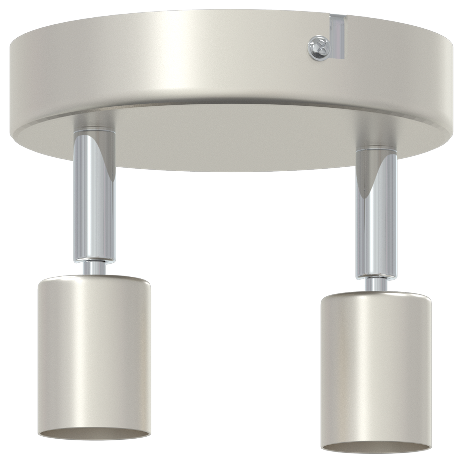 Ceiling Spotlight 2 Way Adjustable Brushed Nickel GU10 - Image 4