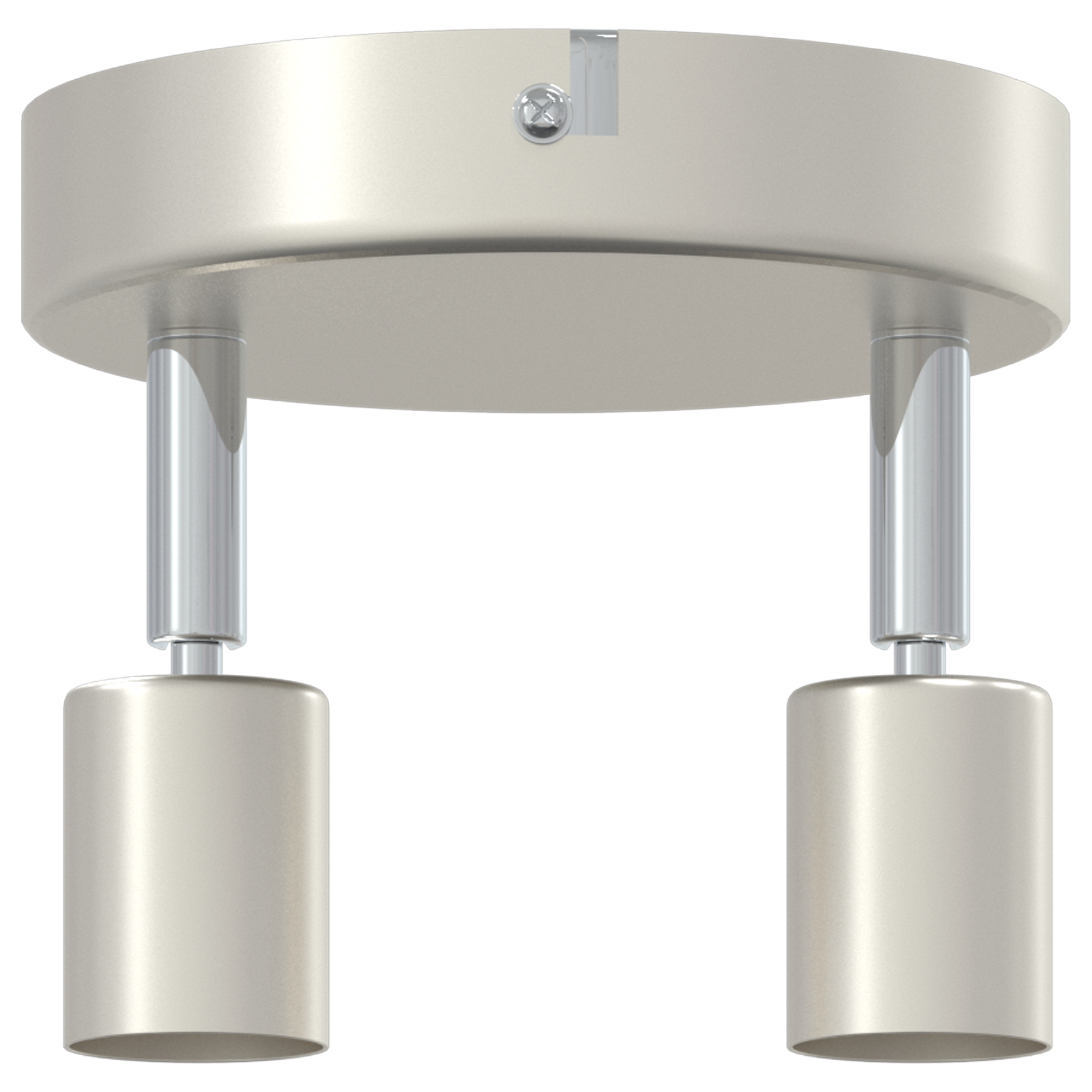 Ceiling Spotlight 2 Way Adjustable Brushed Nickel GU10 - Image 5