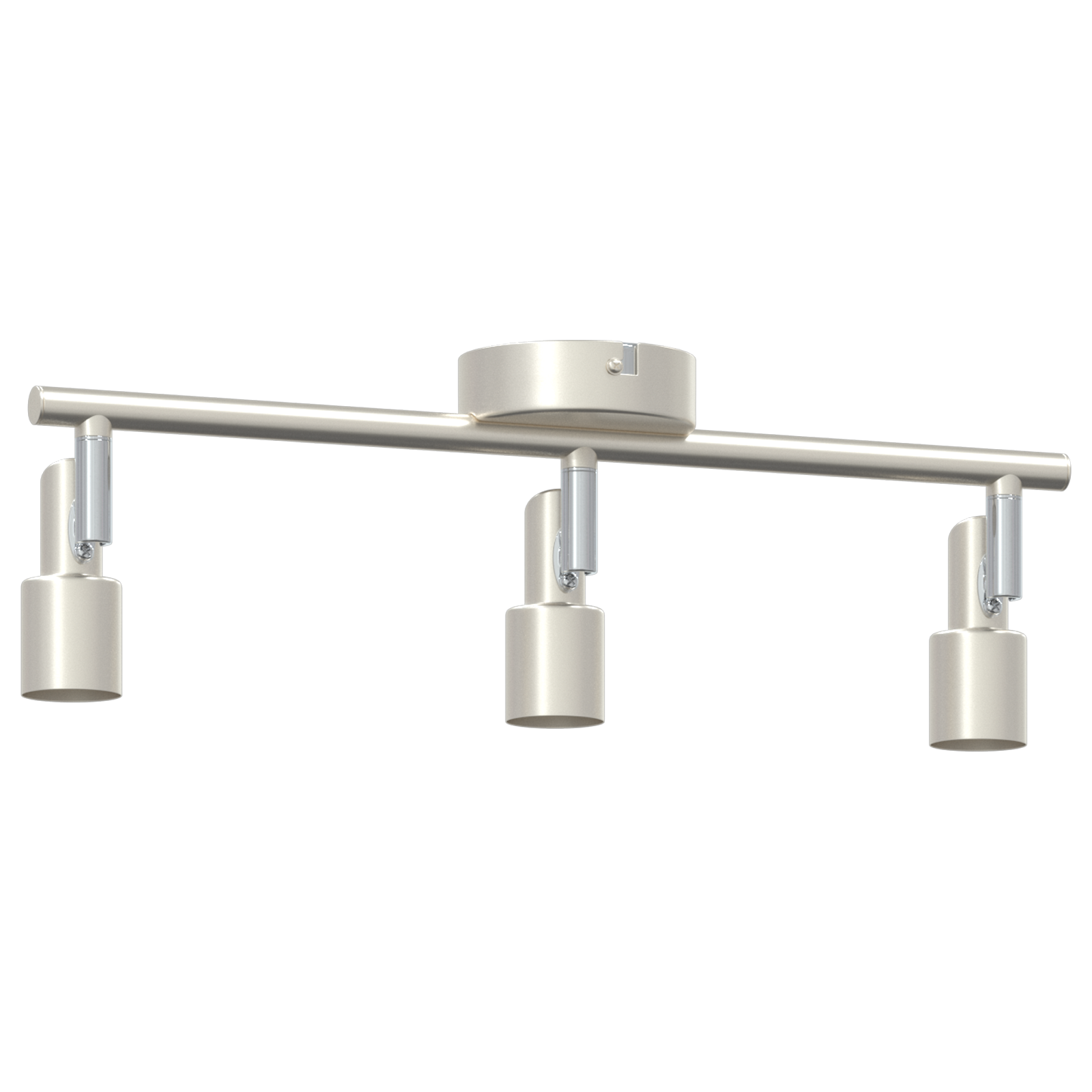 Ceiling Spotlight 3 Way Adjustable Brushed Nickel GU10 - Image 4