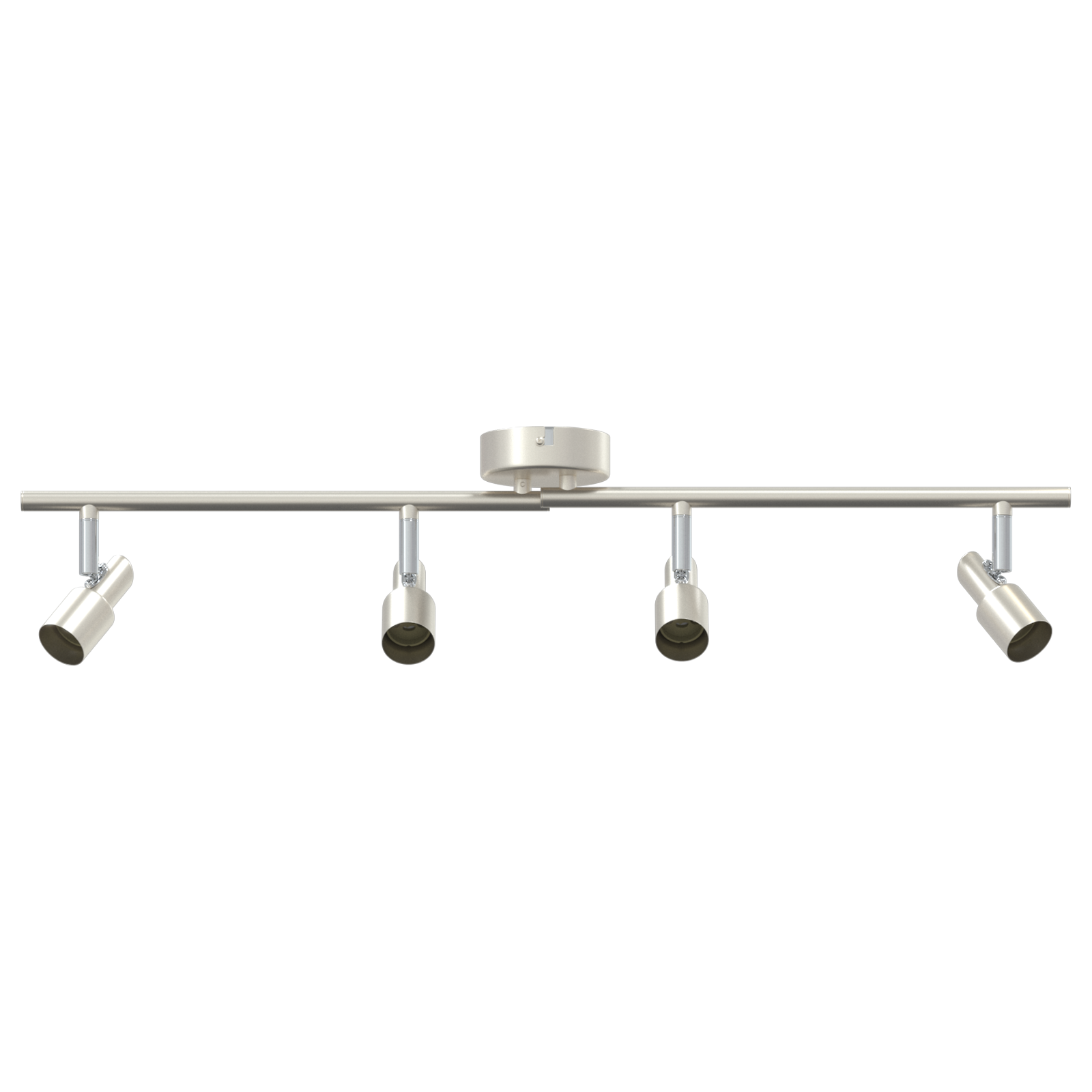 Ceiling Spotlight 4 Way Adjustable Brushed Nickel GU10 - Image 2
