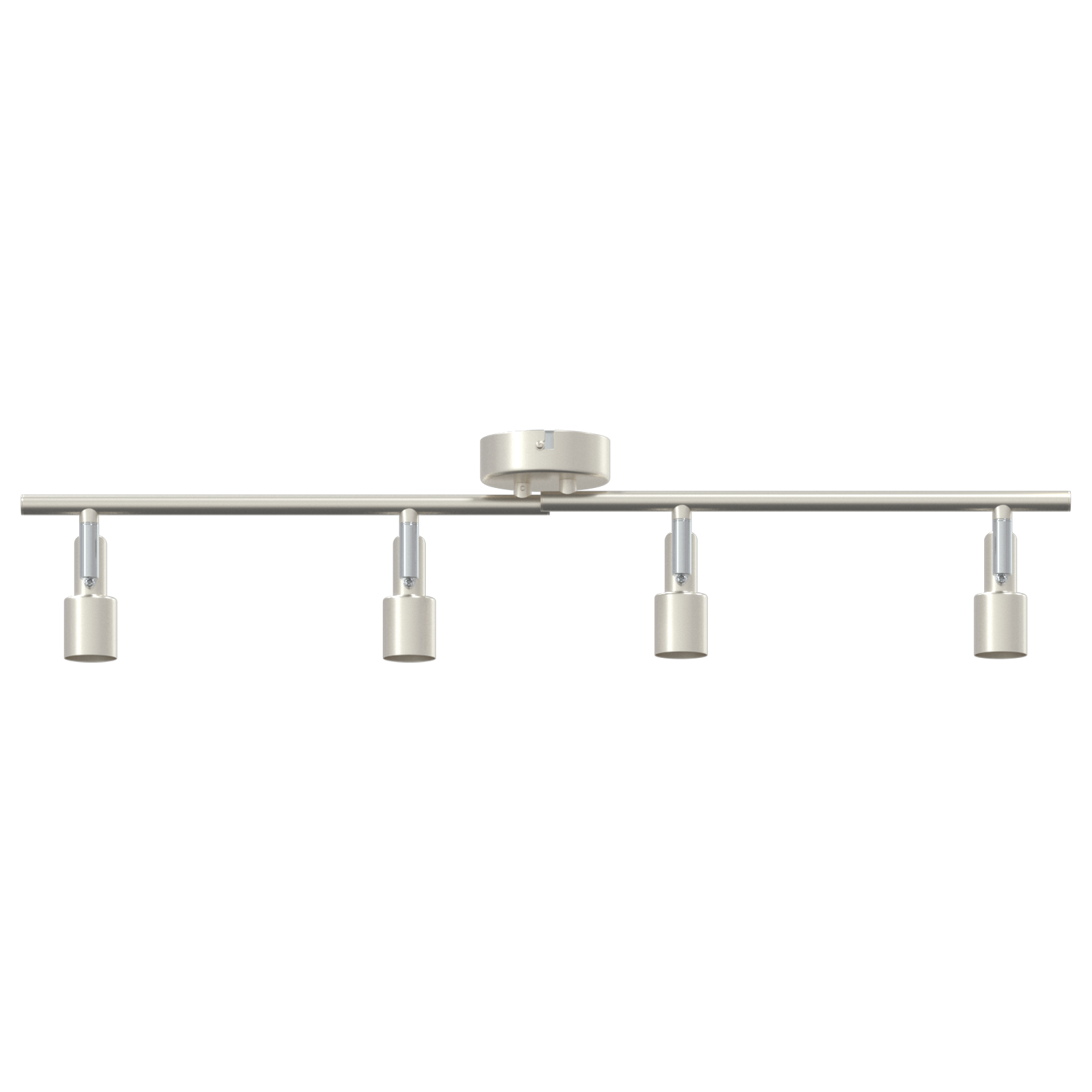 Ceiling Spotlight 4 Way Adjustable Brushed Nickel GU10 - Image 6