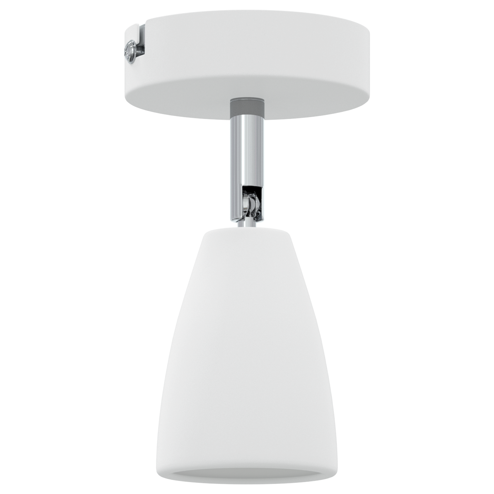 Ceiling Spotlight 1 Way Adjustable White GU10 - Image 4