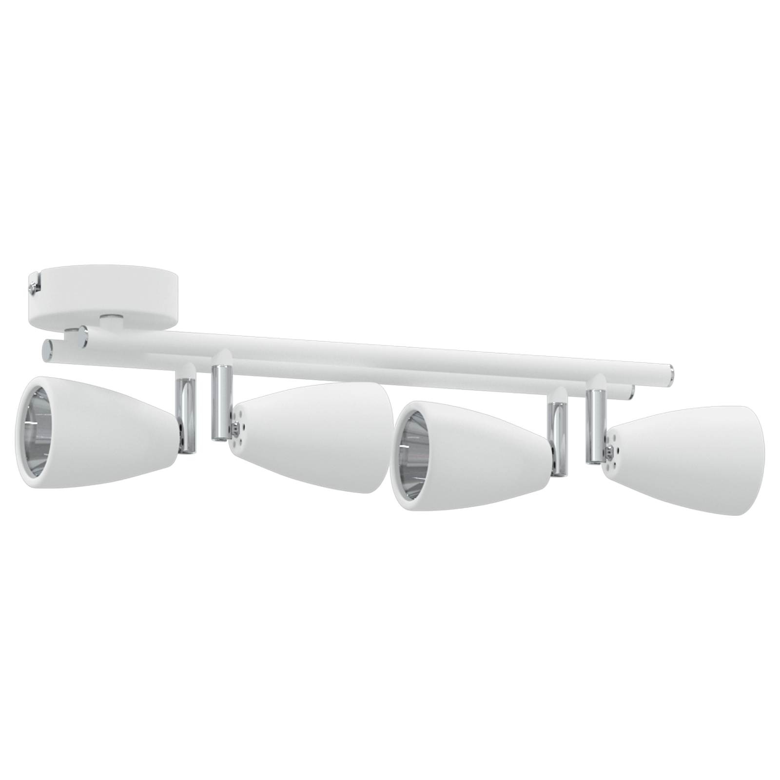 Ceiling Spotlight 4 Way Adjustable White GU10 - Image 5