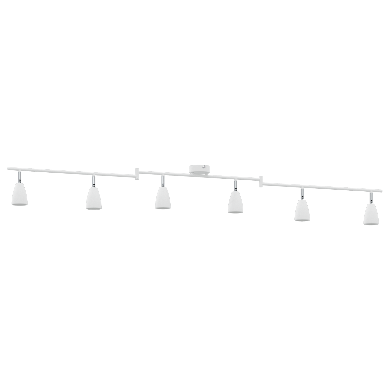 Ceiling Spotlight 6 Way Adjustable White GU10 - Image 4