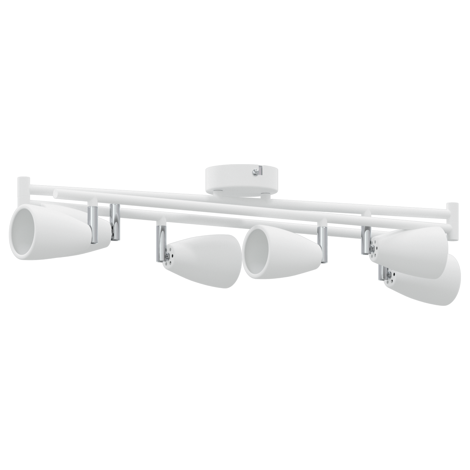 Ceiling Spotlight 6 Way Adjustable White GU10 - Image 5
