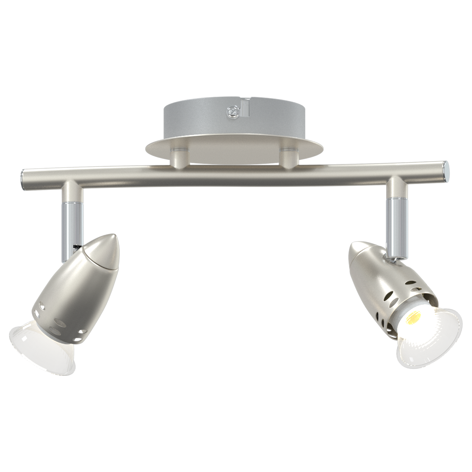 Ceiling Spotlight 2 Way Adjustable Matte Nickel GU10 - Image 10