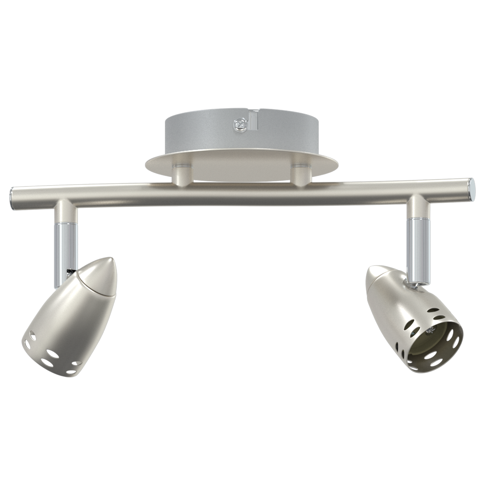 Ceiling Spotlight 2 Way Adjustable Matte Nickel GU10 - Image 2