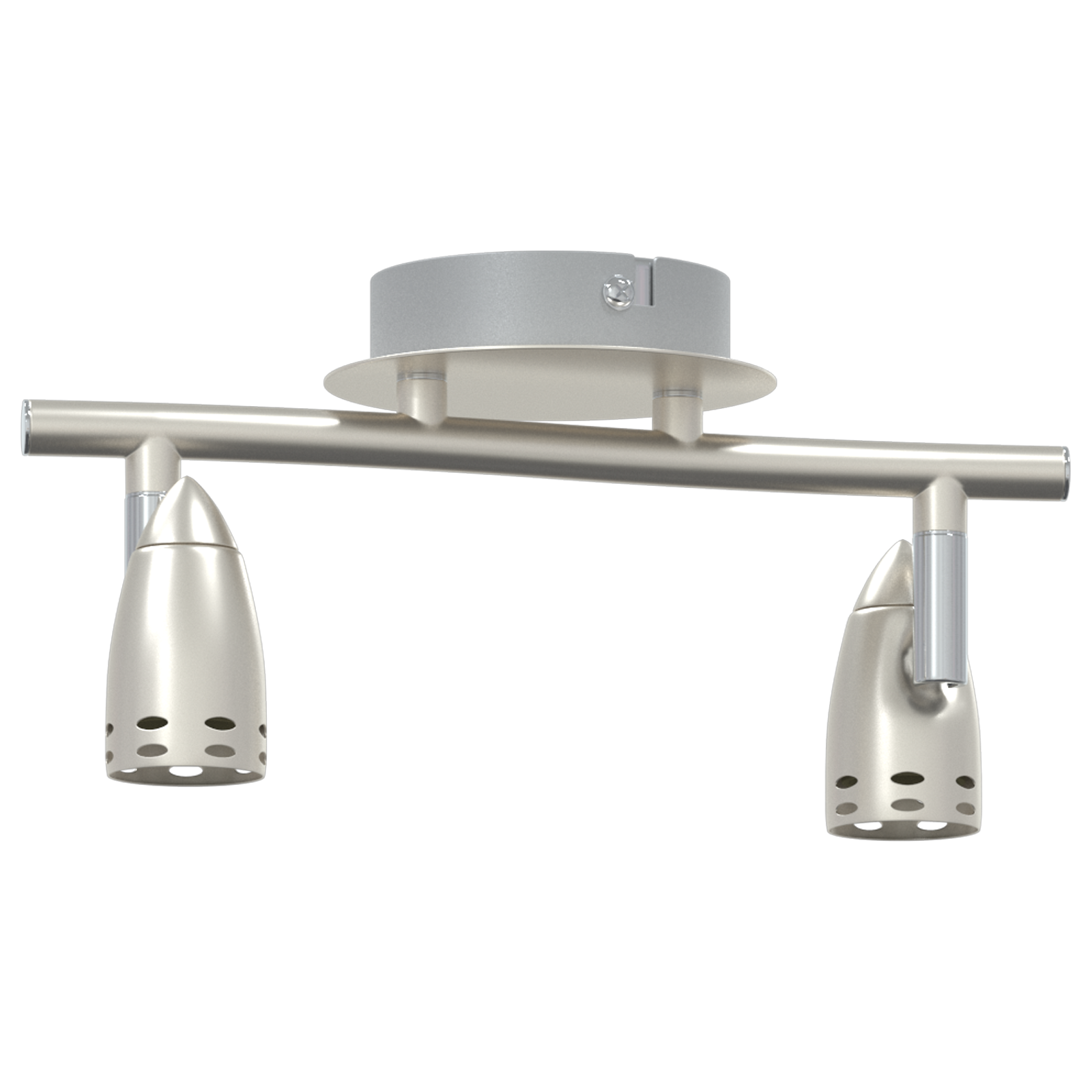 Ceiling Spotlight 2 Way Adjustable Matte Nickel GU10 - Image 4