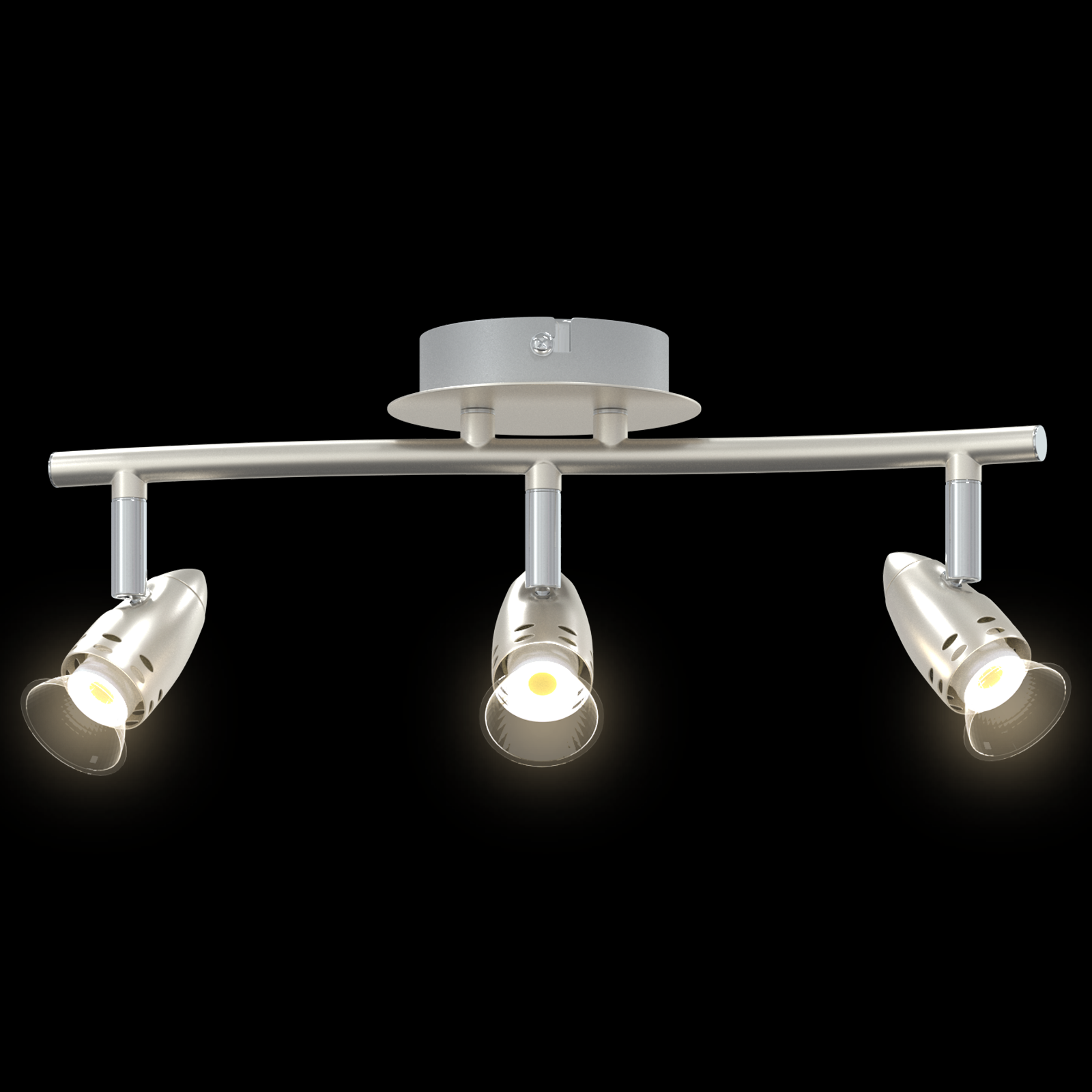 Ceiling Spotlight 3 Way Adjustable Matte Nickel GU10 - Image 11