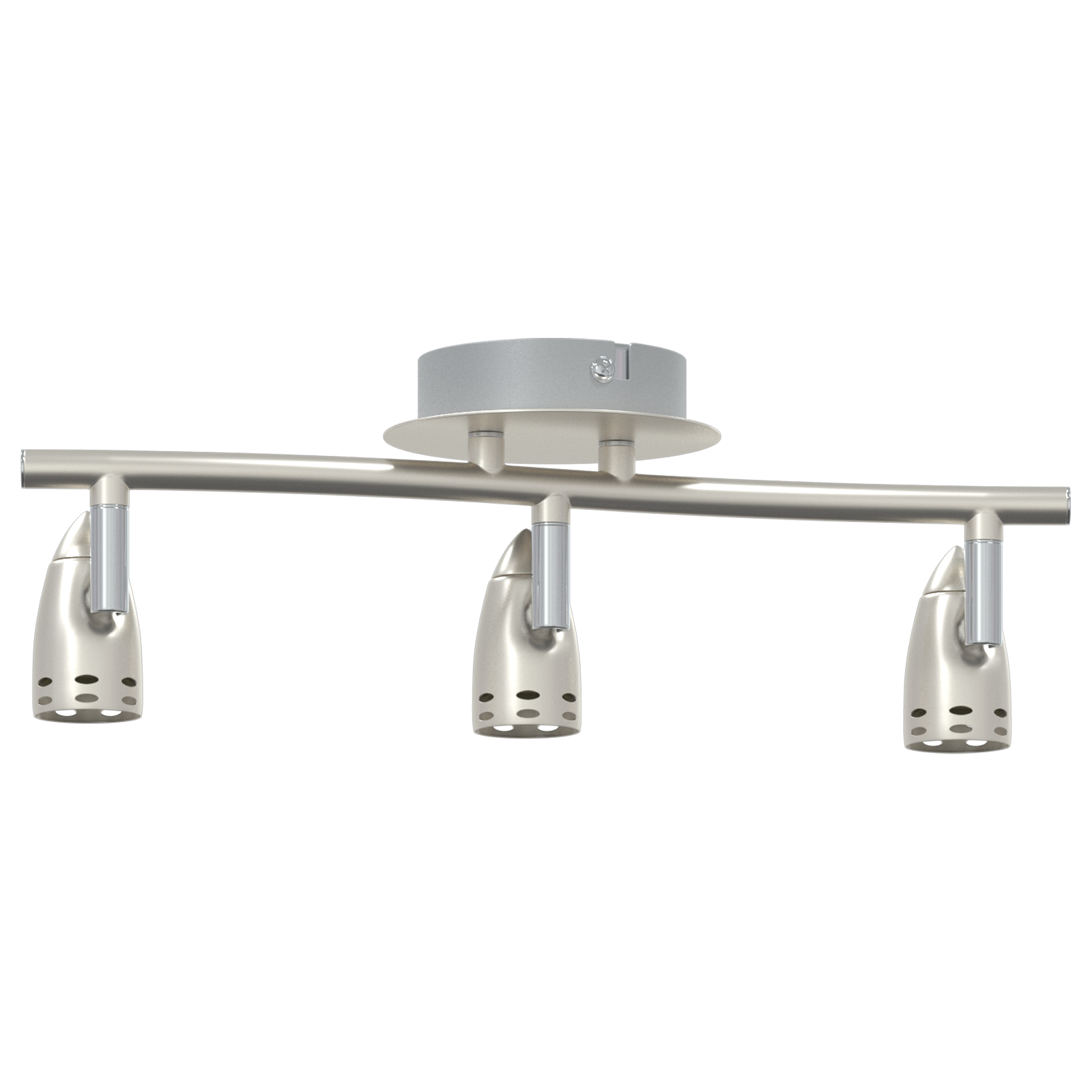 Ceiling Spotlight 3 Way Adjustable Matte Nickel GU10 - Image 4