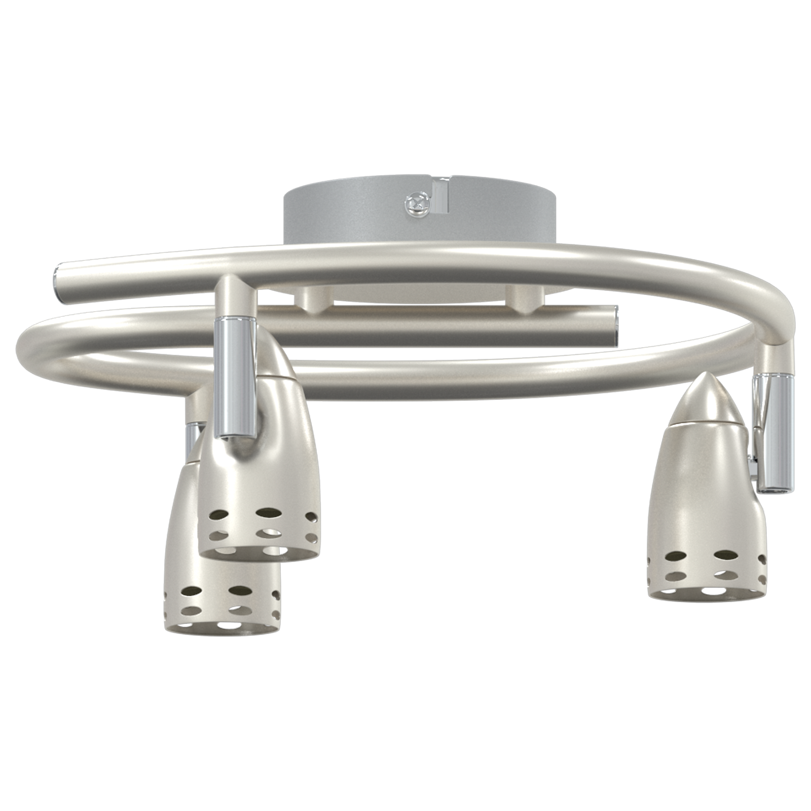 Ceiling Spotlight 3 Way Adjustable Matte Nickel GU10 - Image 5