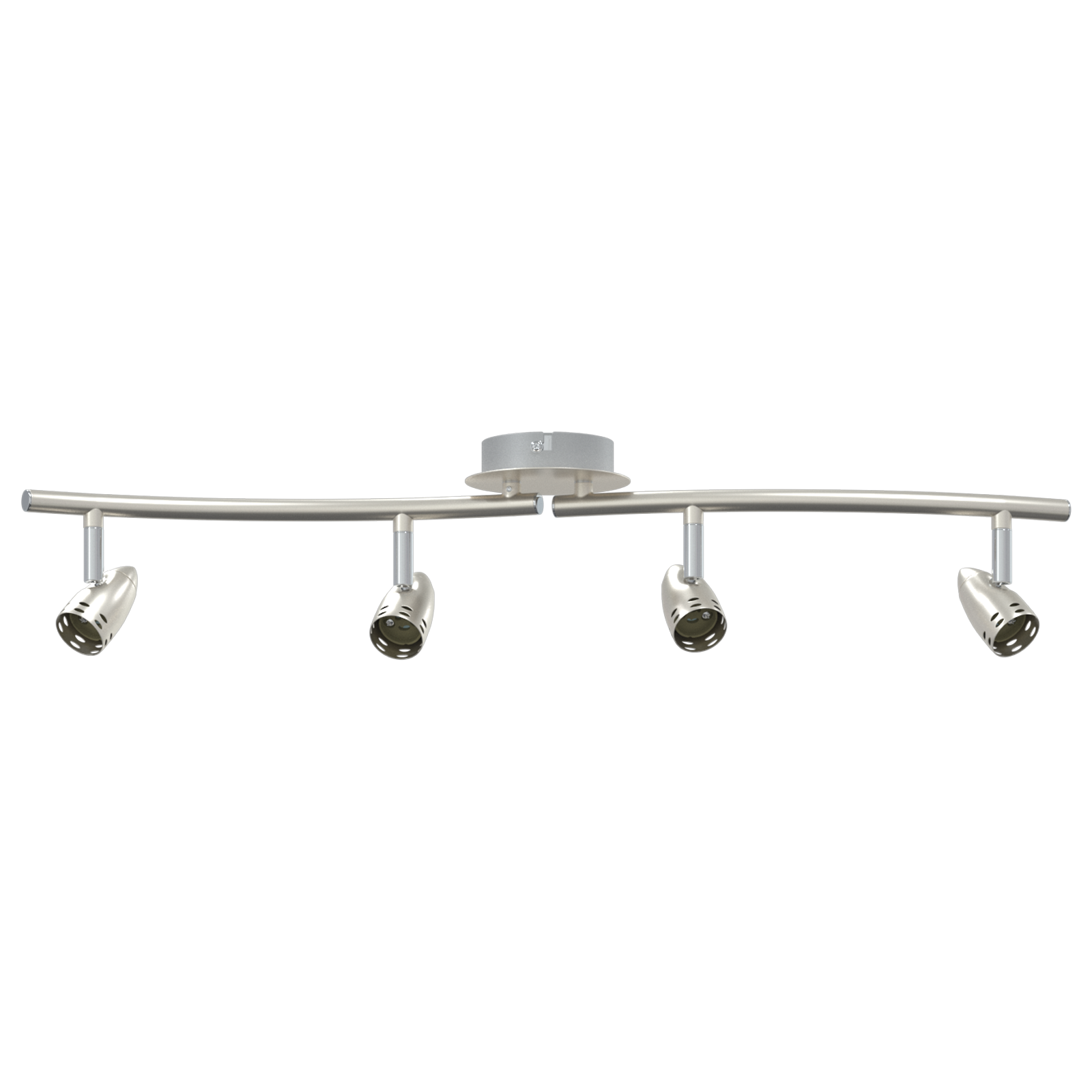 Ceiling Spotlight 4 Way Adjustable Matte Nickel GU10 - Image 2