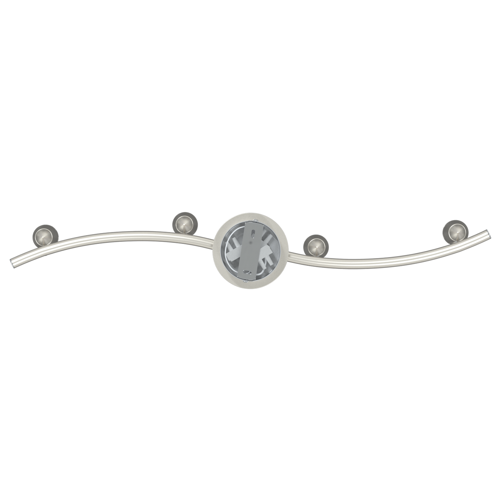 Ceiling Spotlight 4 Way Adjustable Matte Nickel GU10 - Image 7