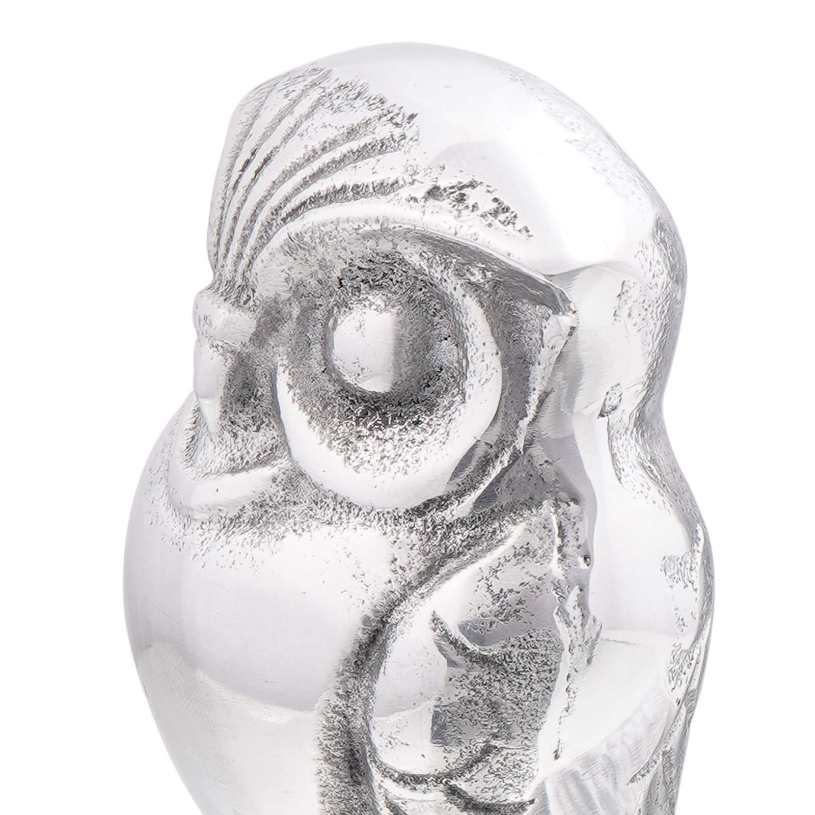 Bookends 2 pcs Silver 12x9x19 cm Aluminium Owl - Image 5
