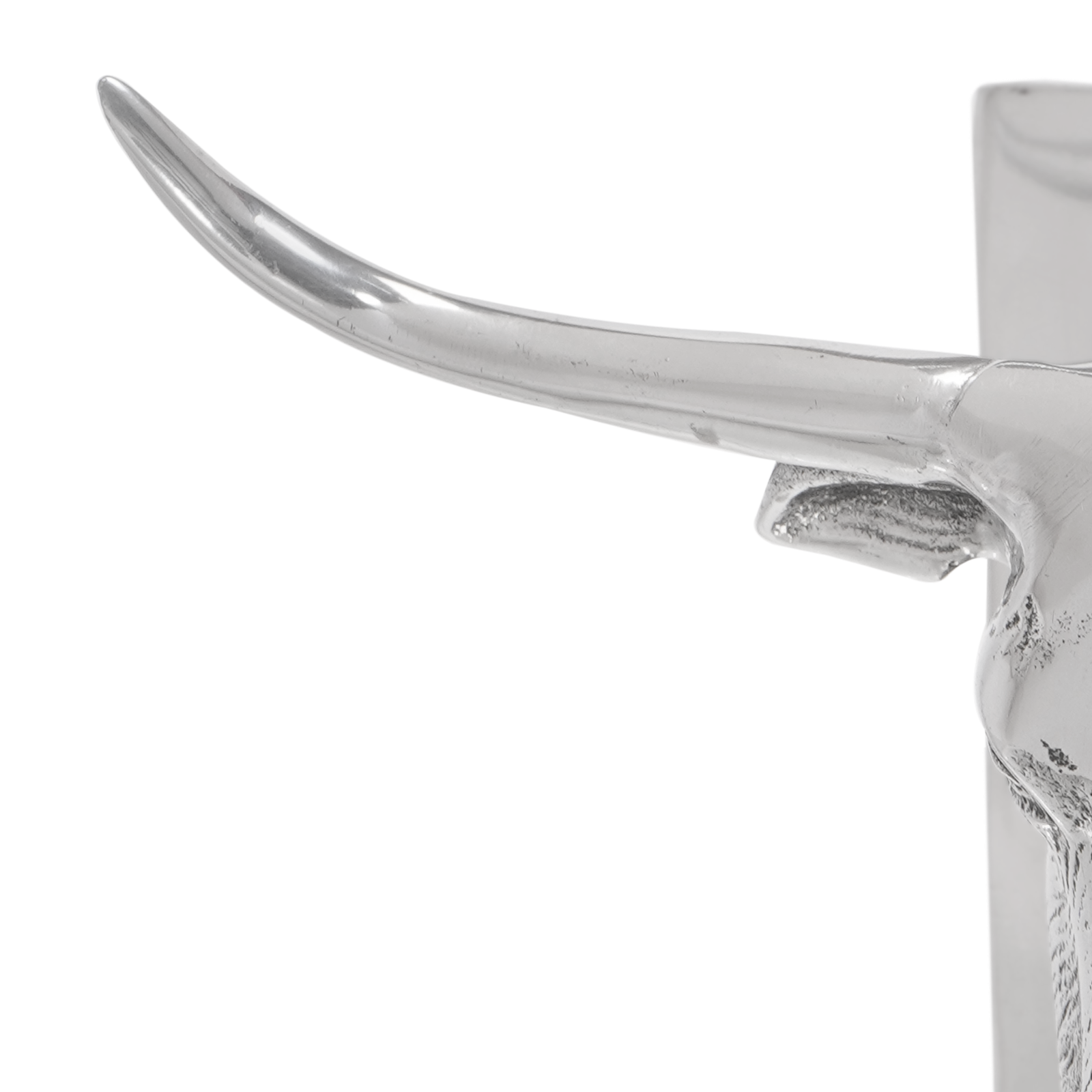 Bookends 2 pcs Silver 21,5x15,5x20 cm Aluminium Bull - Image 6