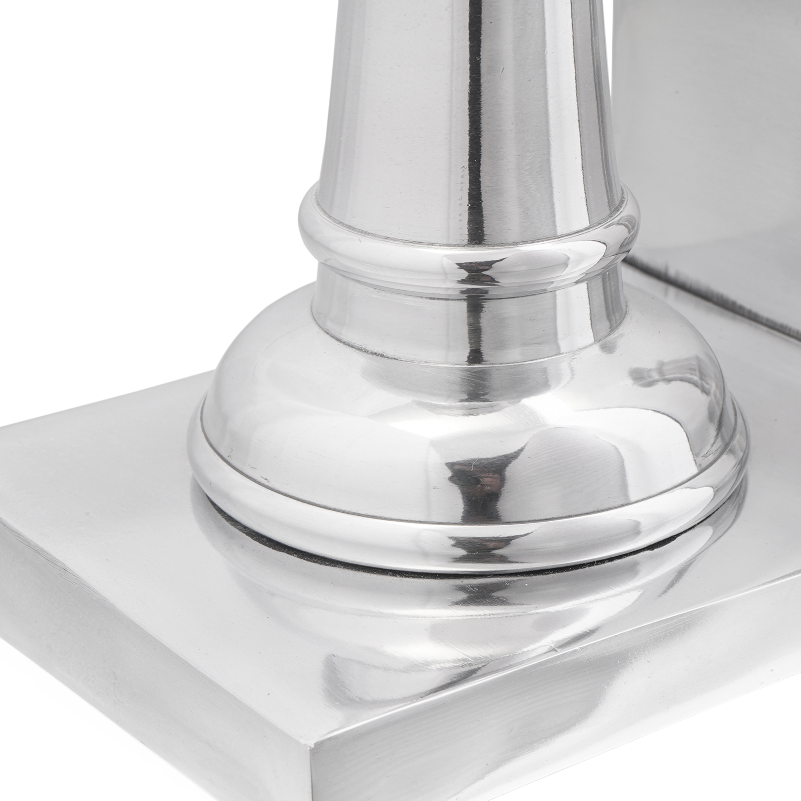 Bookends 2 pcs Silver 11x12x19,5 cm Aluminium Chess - Image 9