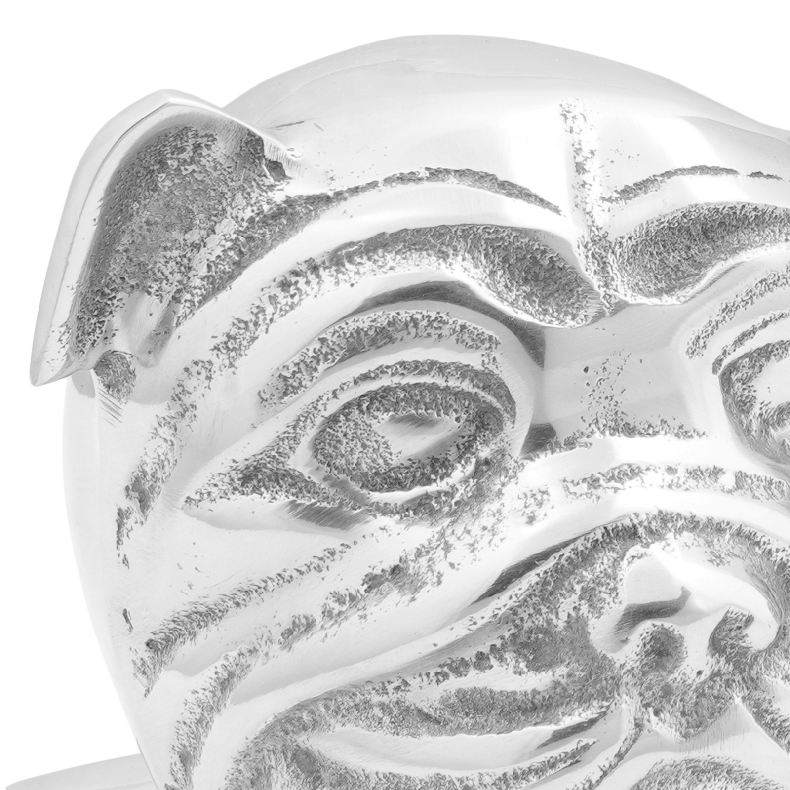 Bookends 2 pcs Silver 8x12x16,5 cm Aluminium Dog - Image 6