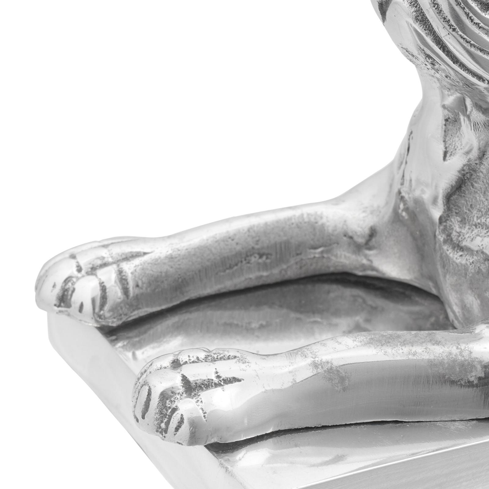 Bookends 2 pcs Silver 12x15x18 cm Aluminium Dog - Image 8