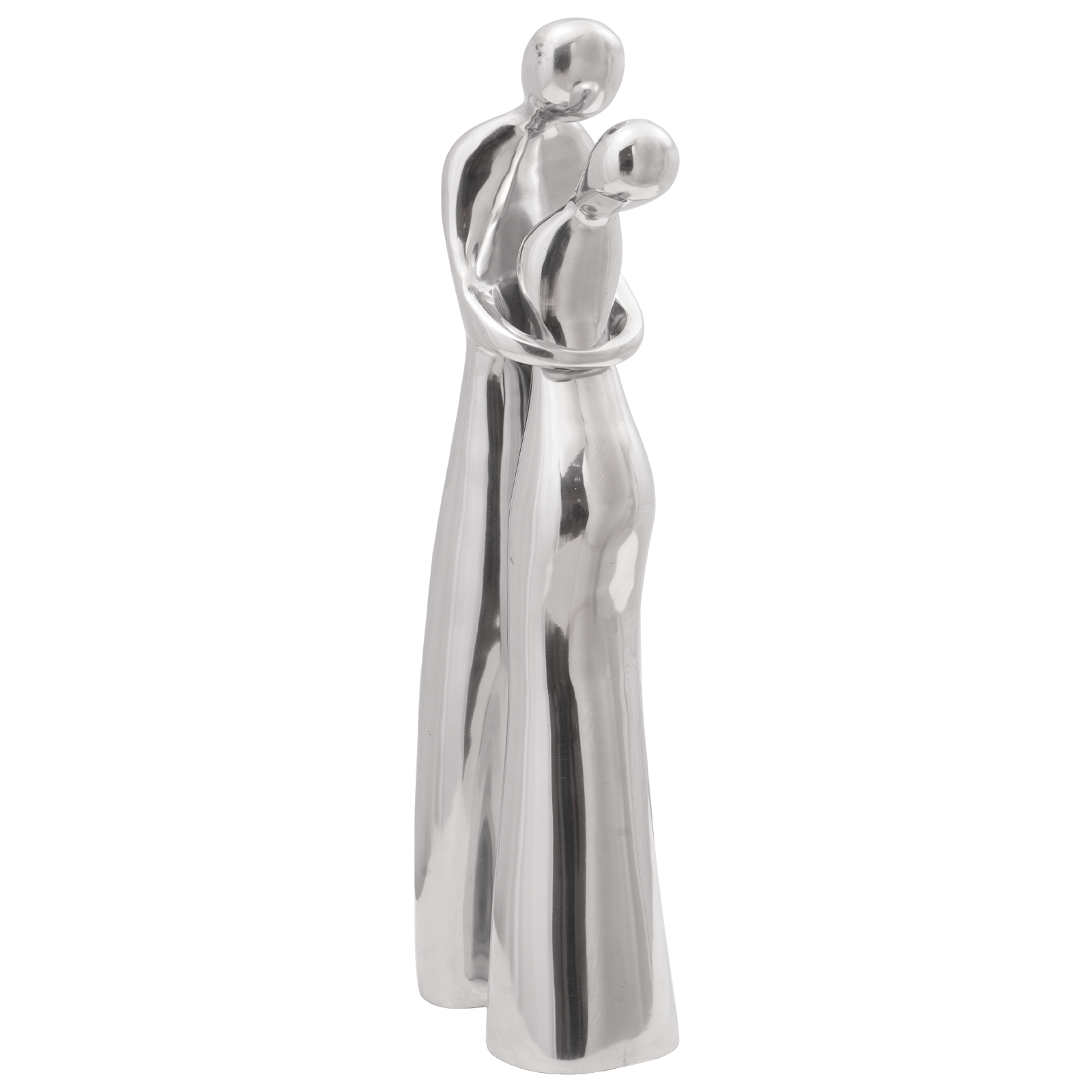 Sculpture Silver 10x16x49 cm Aluminium - Image 3