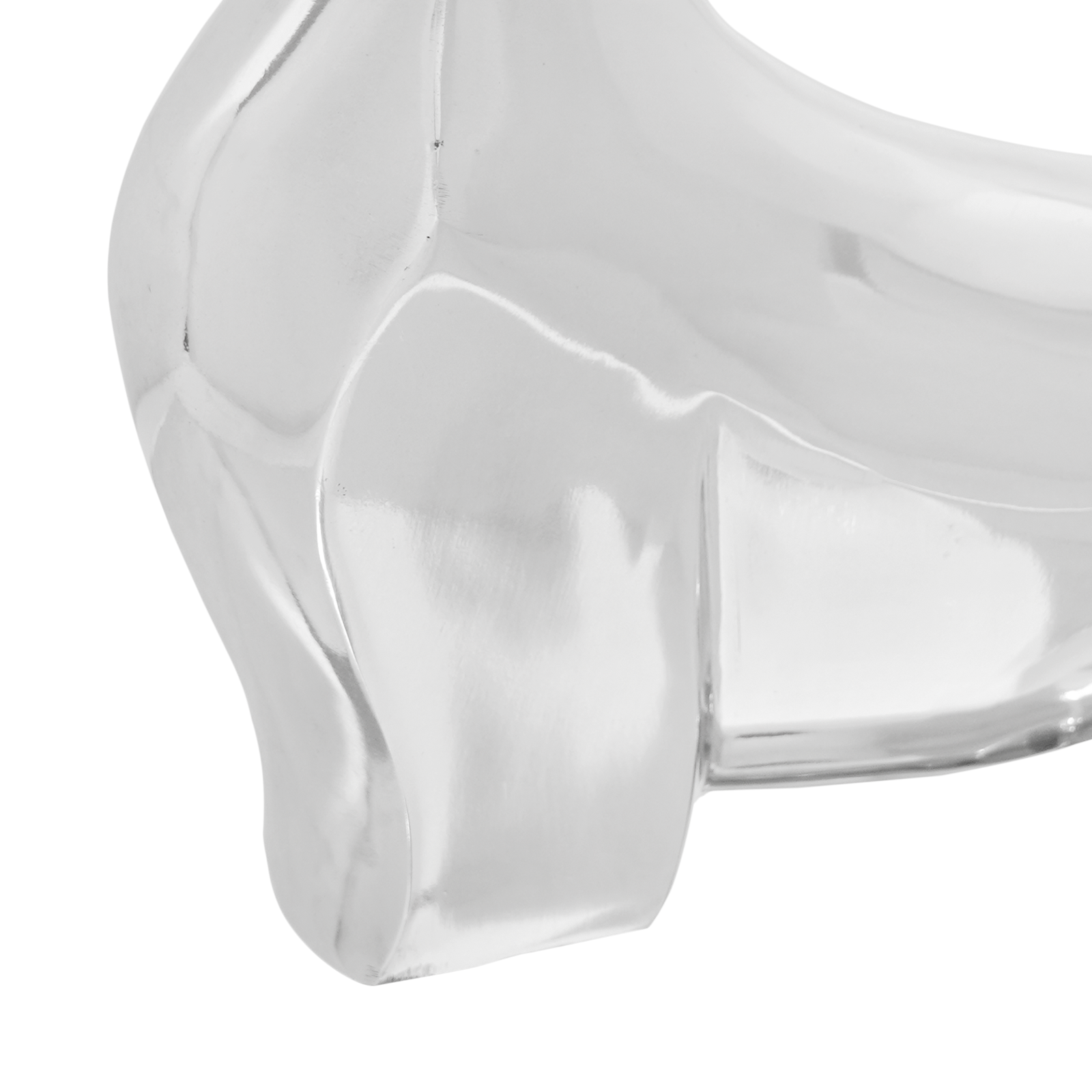 Bull Sculpture Silver 37x44x17 cm Aluminium - Image 5