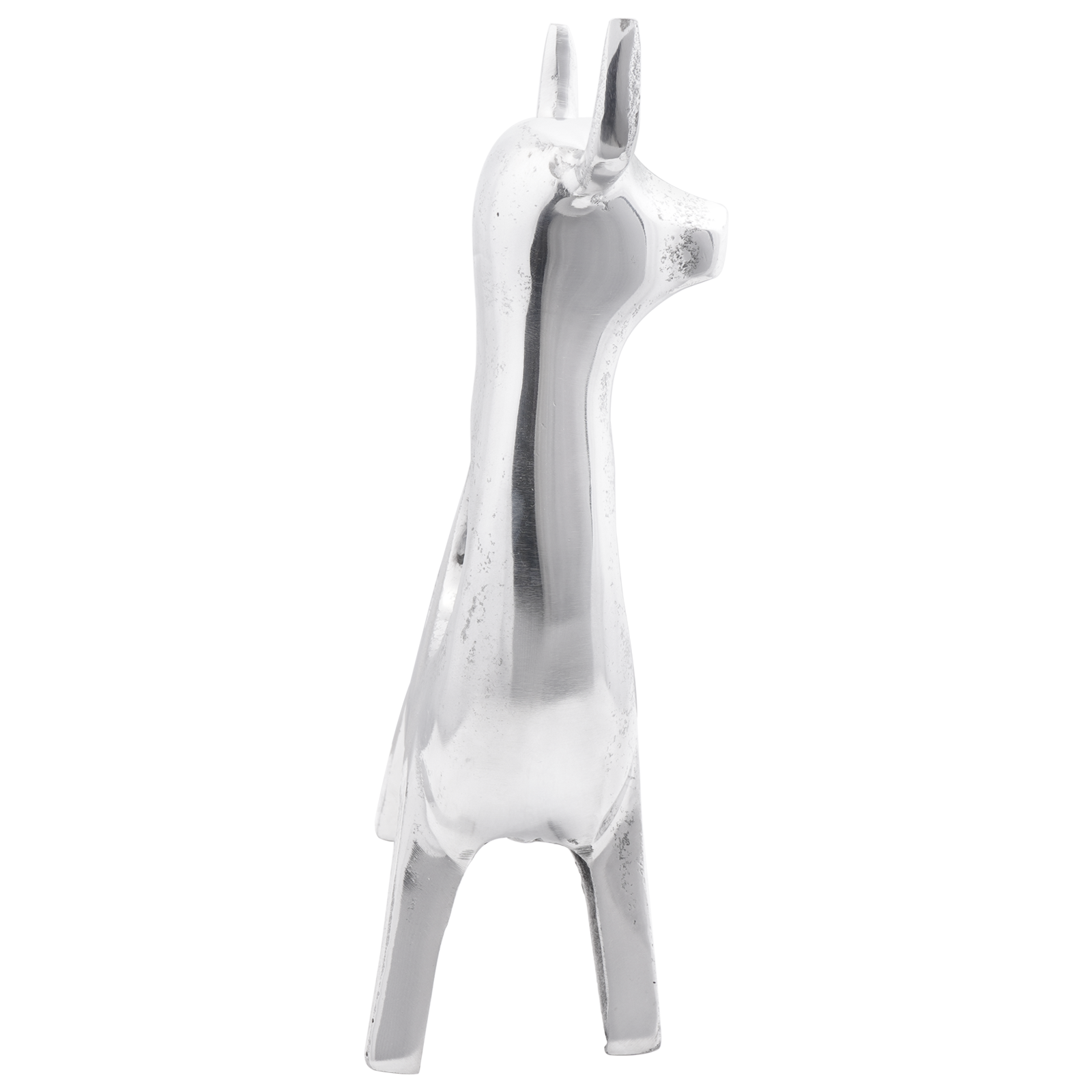 Bull Sculpture Silver 22x9,5x34 cm Aluminium - Image 4