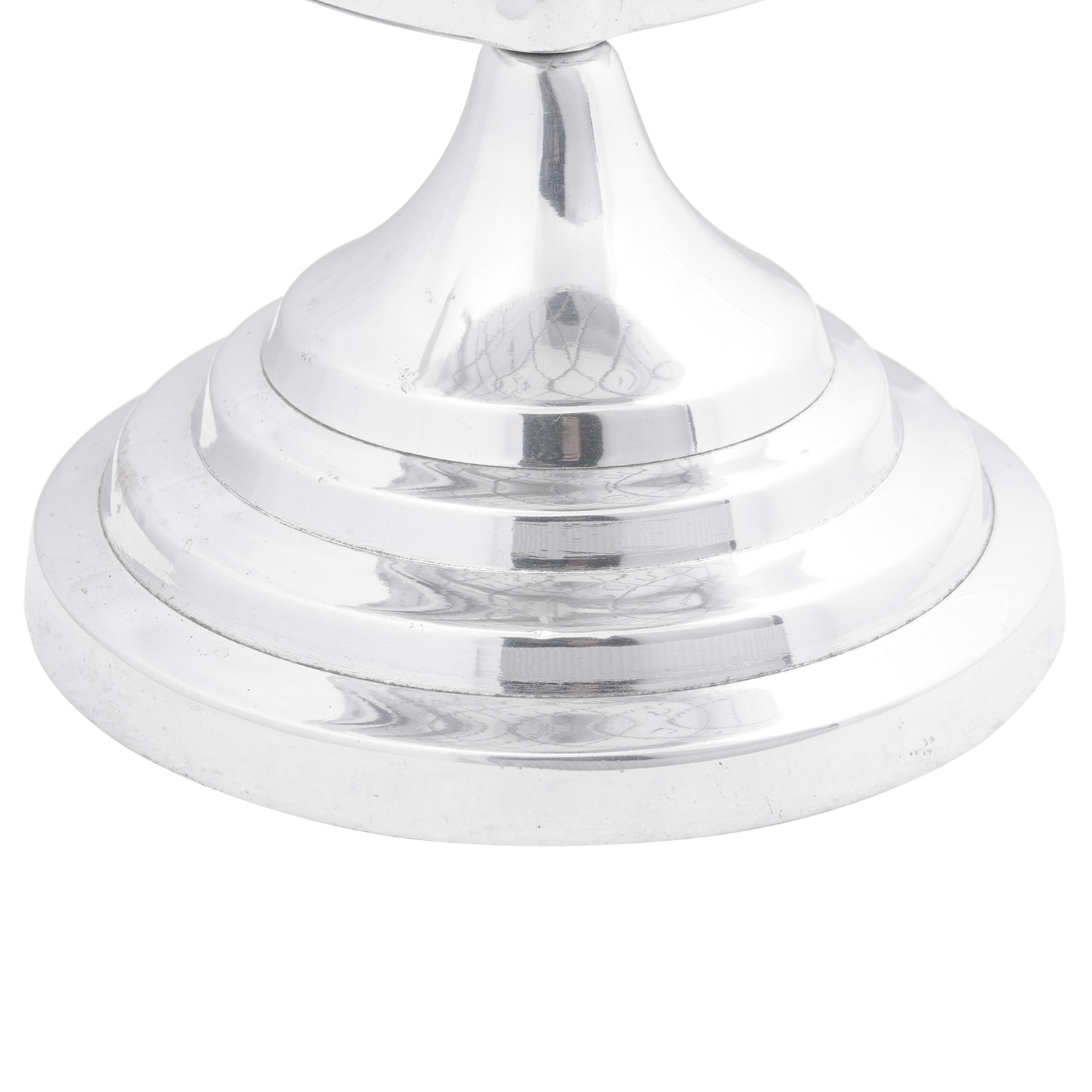 Globe Sculpture Silver 16.5x14x26 cm Aluminium - Image 5