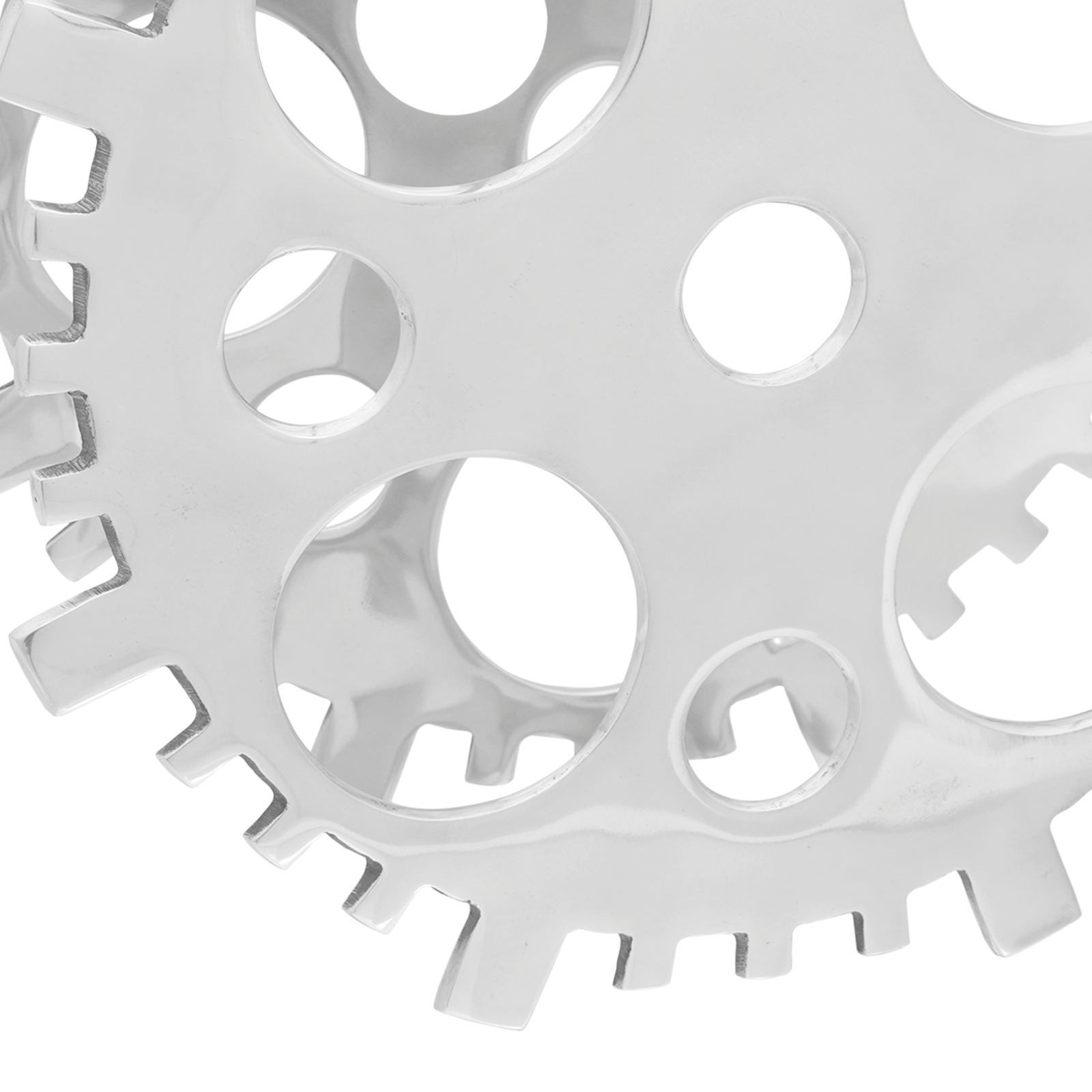 Wine Rack Silver 15.4x5.5x15.4 inches Aluminium - Image 5