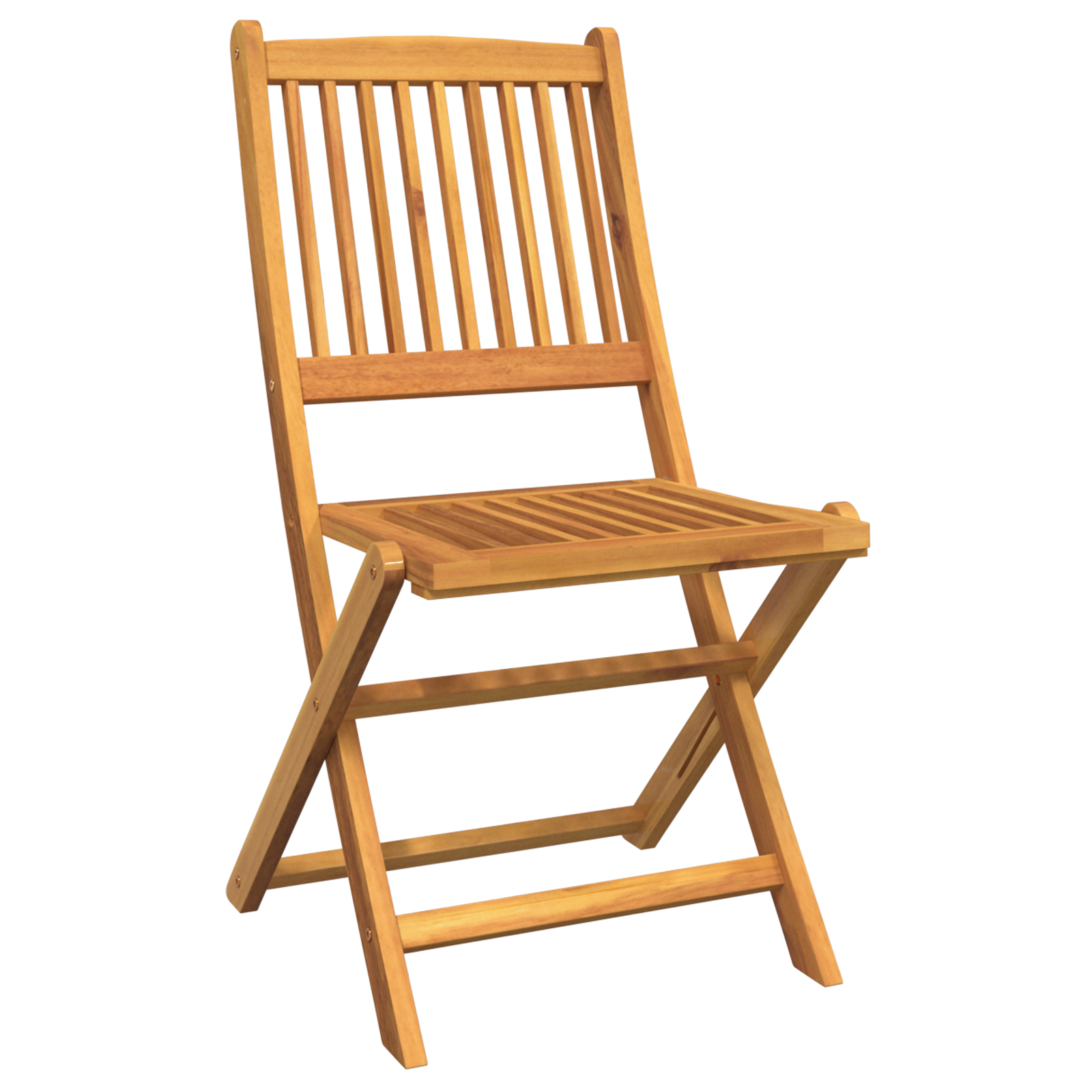 3-Piece Garden Bistro Set in Solid Acacia Wood - Image 5