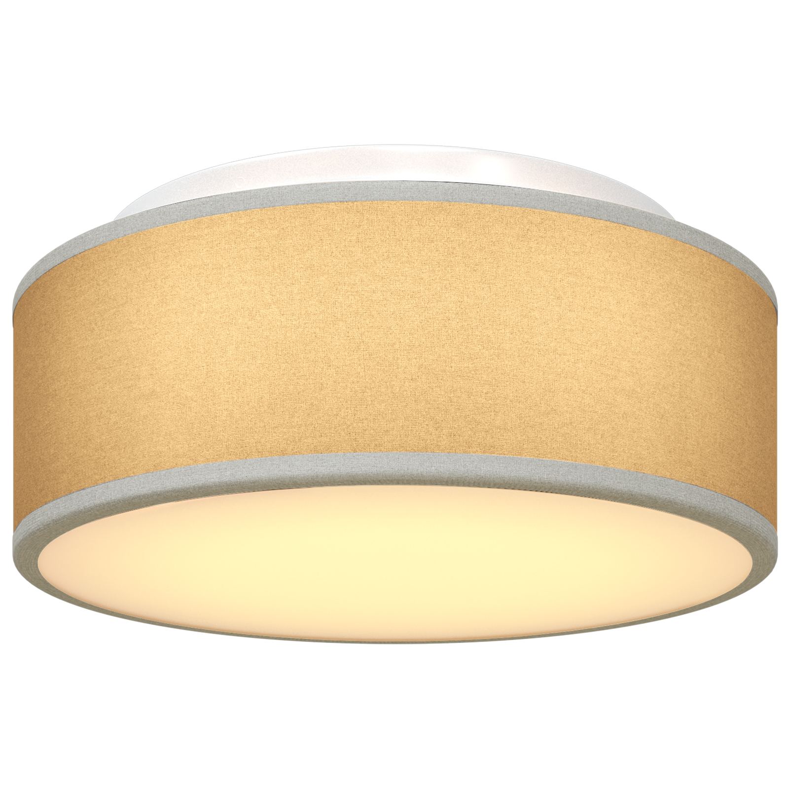 Ceiling Lights Flush Mount Grey Ø 30 cm Fabric E27 - Image 8