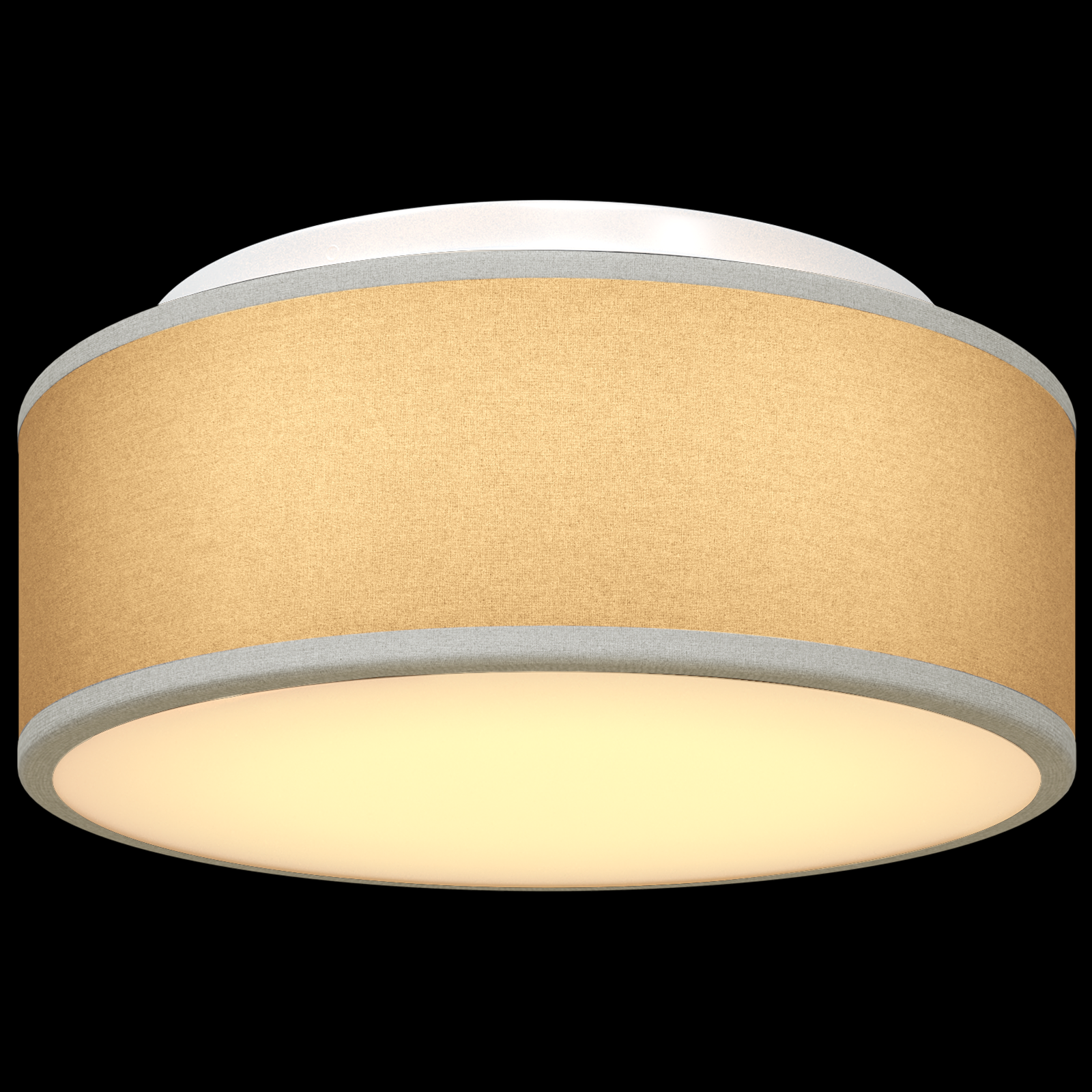 Ceiling Lights Flush Mount Grey Ø 30 cm Fabric E27 - Image 9