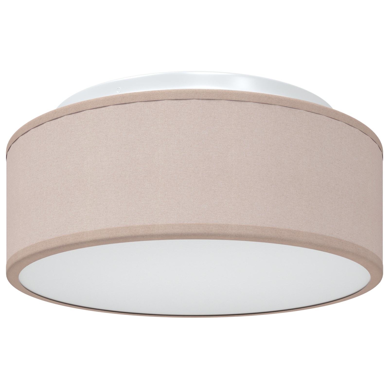 Ceiling Lights Flush Mount Taupe 30 cm Fabric E27 - Image 2