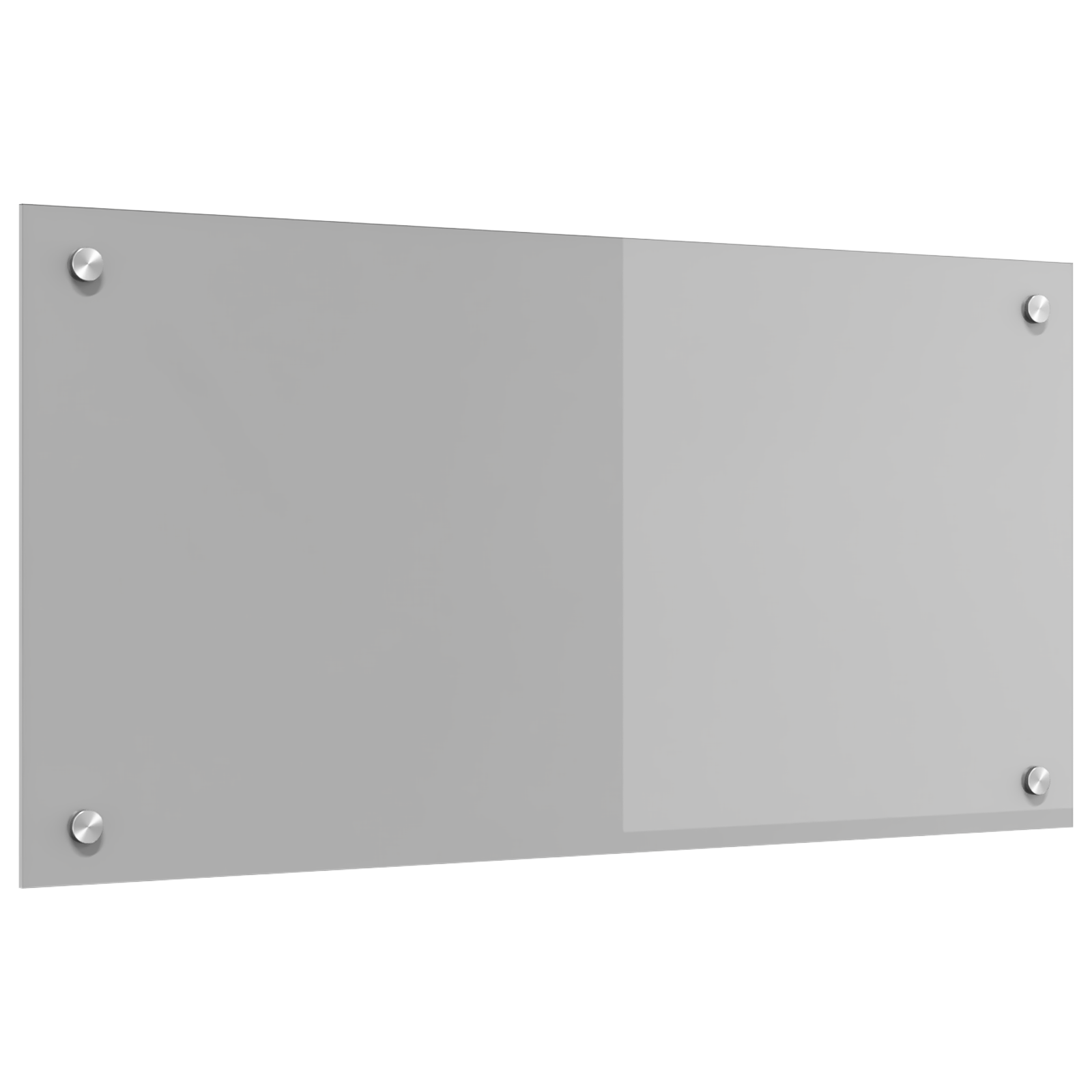 Køkken Backsplash Lysegrå 80x40x0,6 cm Hærdet Glas - Billede 4
