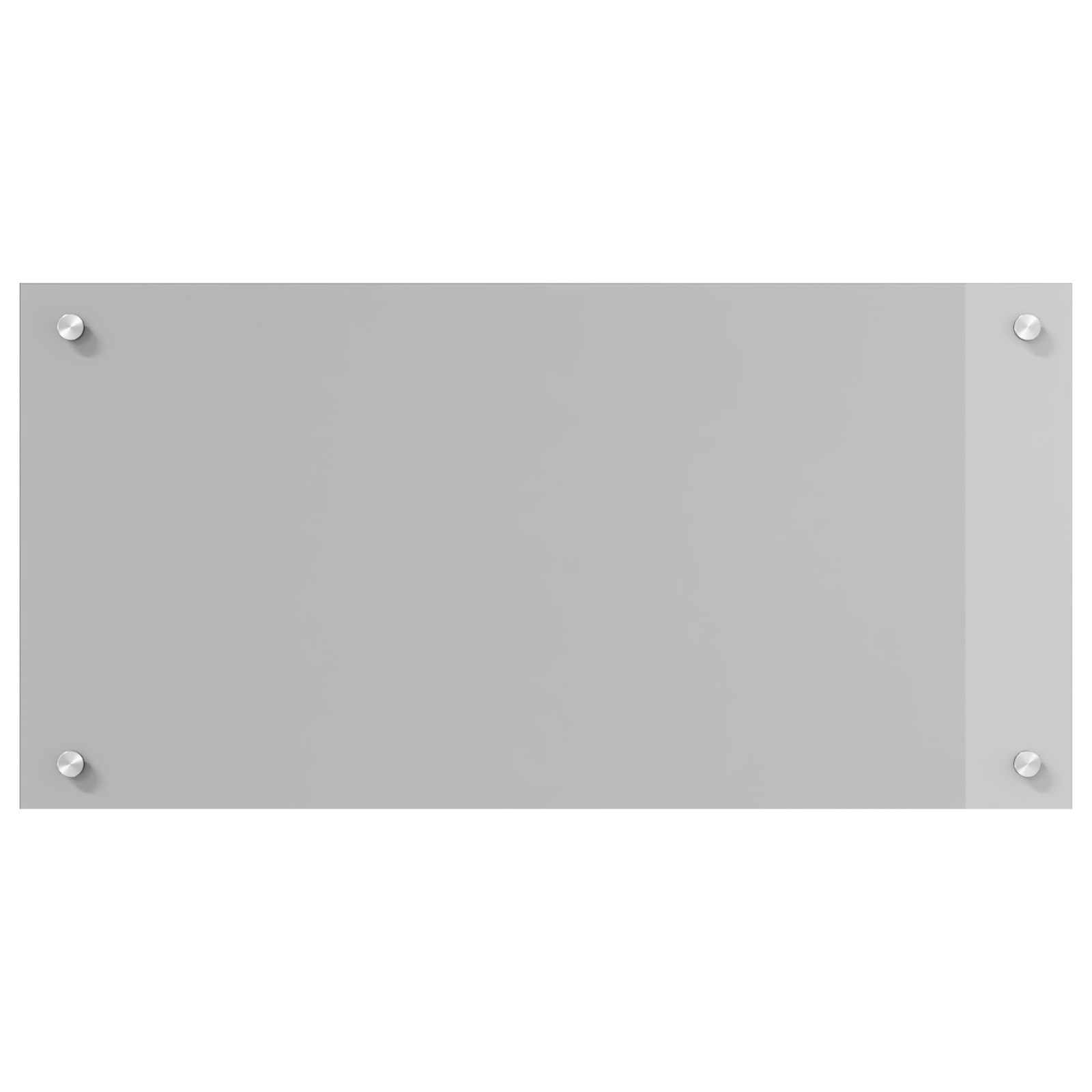 Køkken Backsplash Lysegrå 80x40x0,6 cm Hærdet Glas - Billede 5
