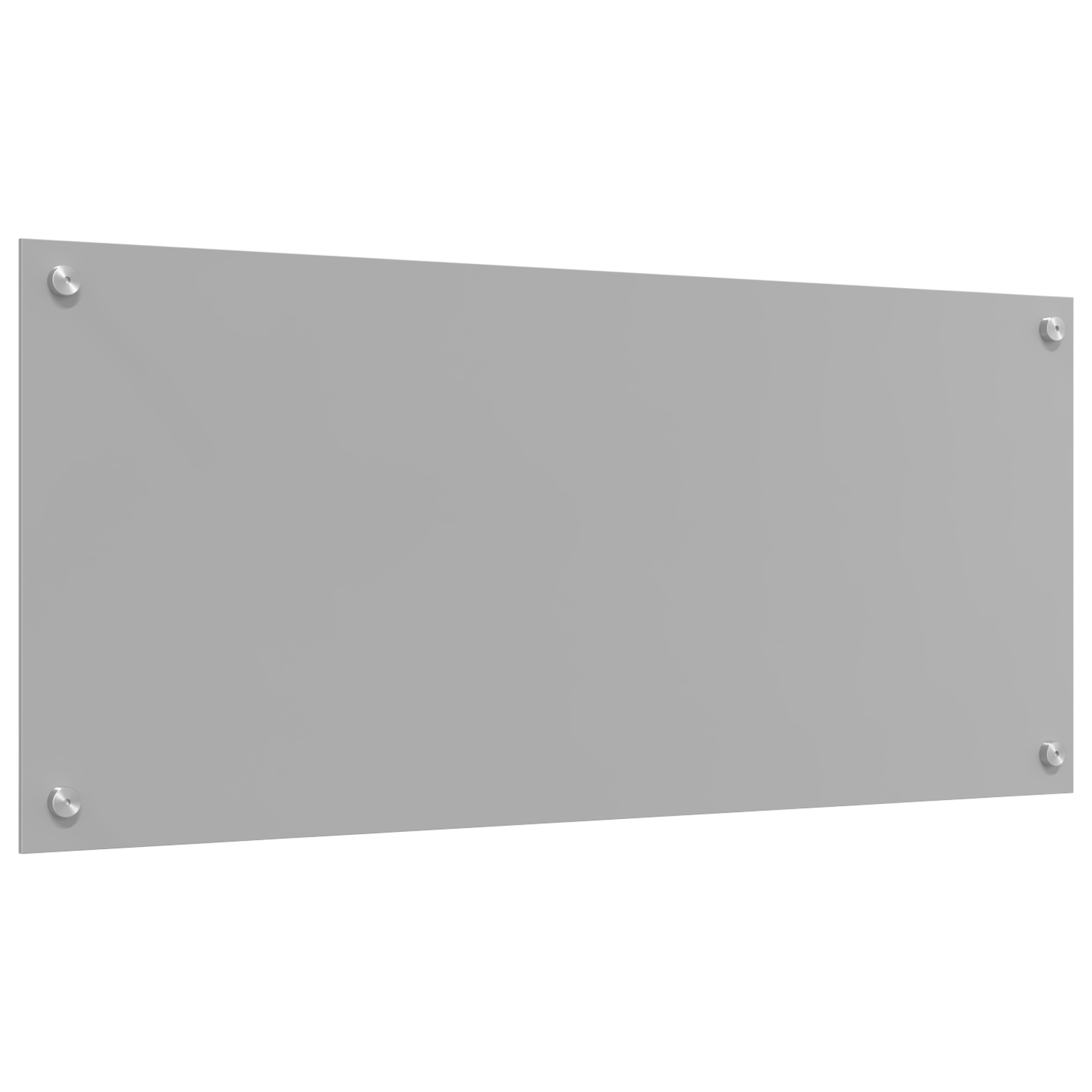 Light Grey Kitchen Backsplash - 90x40x0.6 cm Tempered Glass - Image 2