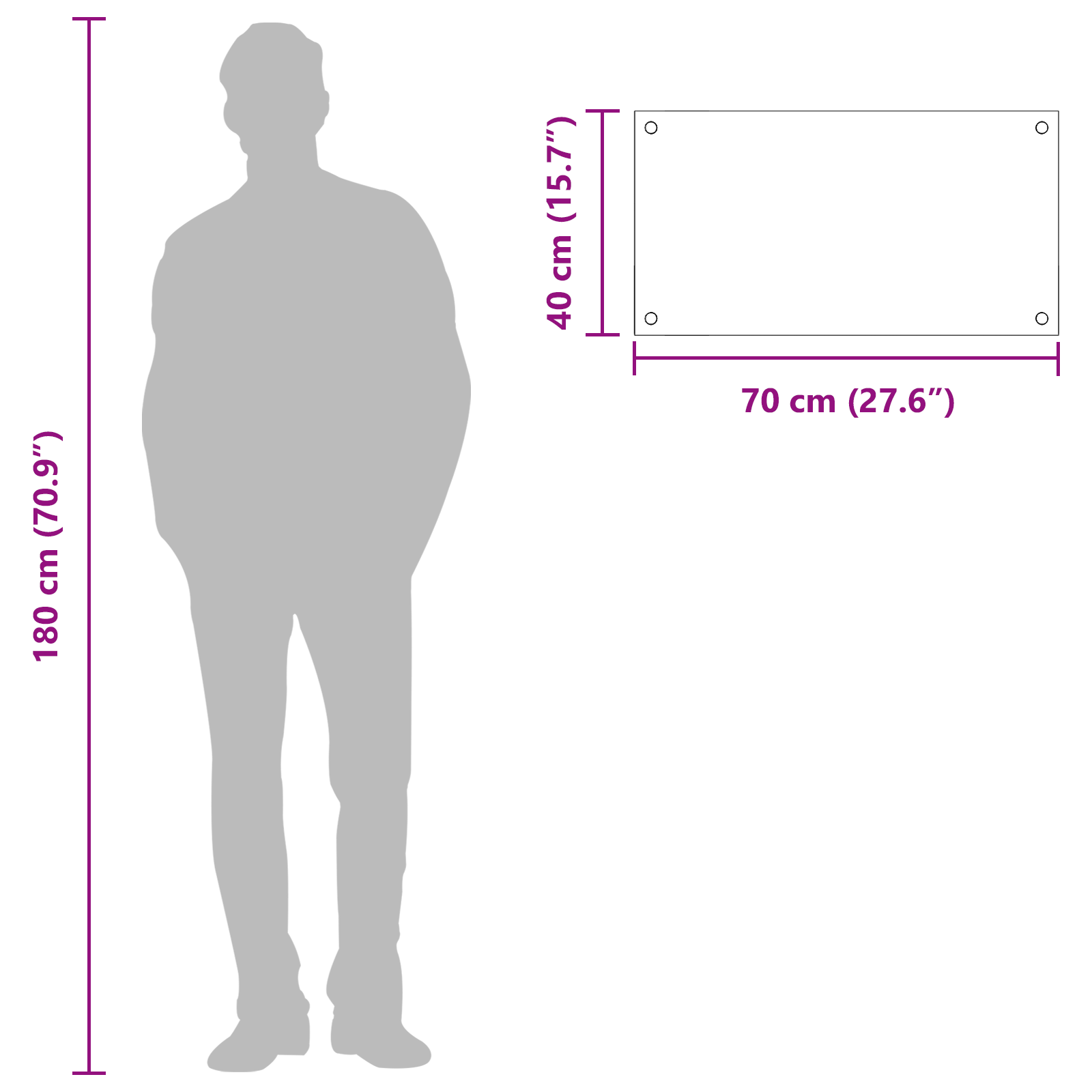 Kitchen Backsplash Dark Grey 70x40x0.6 cm Tempered Glass - Image 10