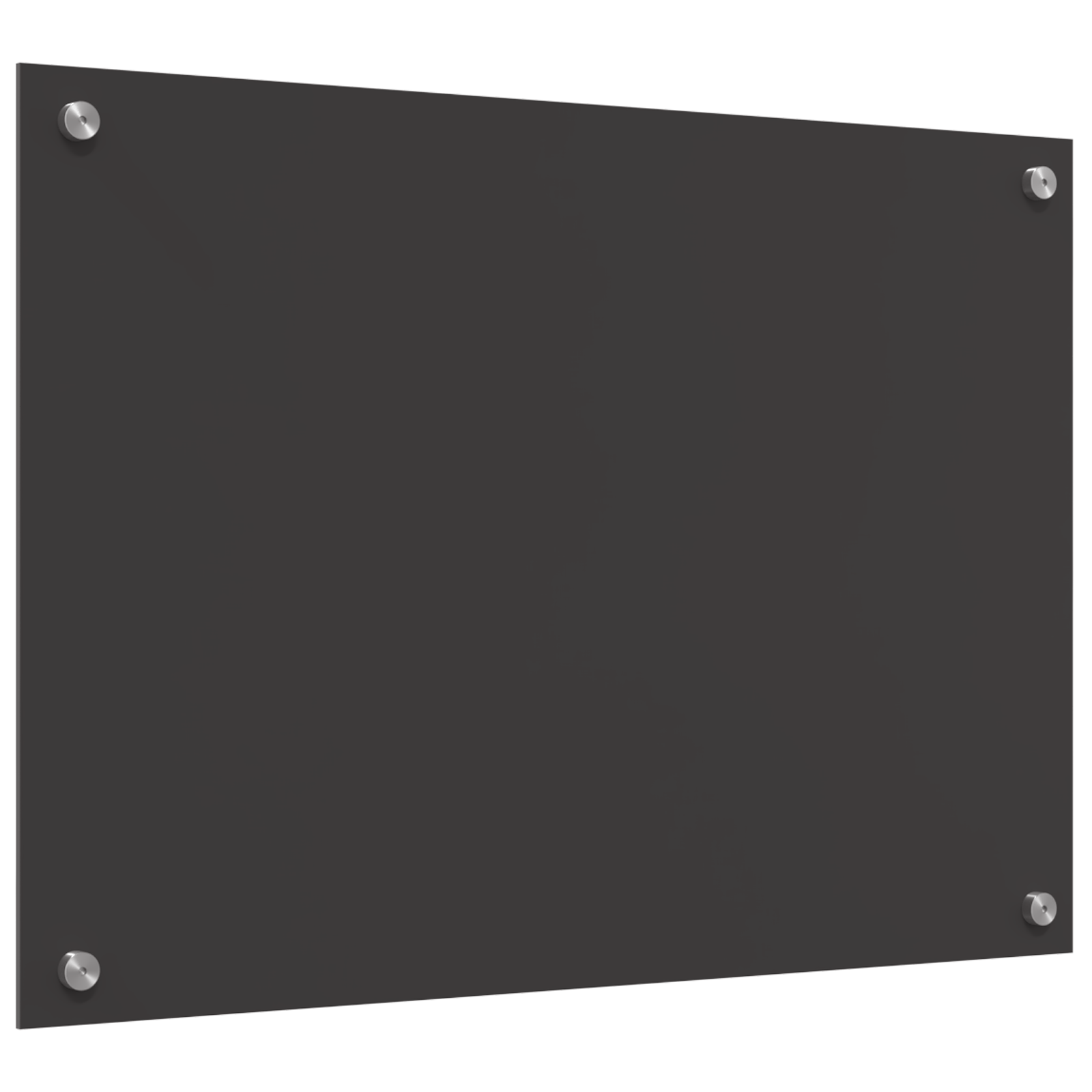 Kitchen Backsplash Dark Grey 70x50x0.6 cm Tempered Glass - Image 2