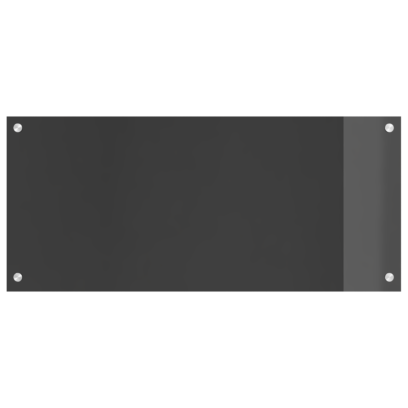 Kitchen Backsplash in Dark Grey - 90x40x0.6 cm Tempered Glass - Image 5