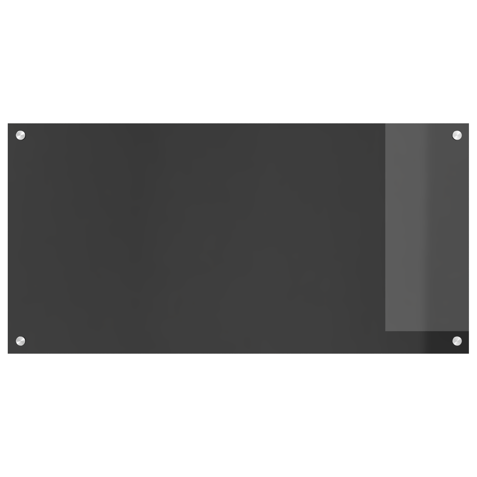 Dark Grey Kitchen Backsplash - 100x50x0.6 cm Tempered Glass - Image 5