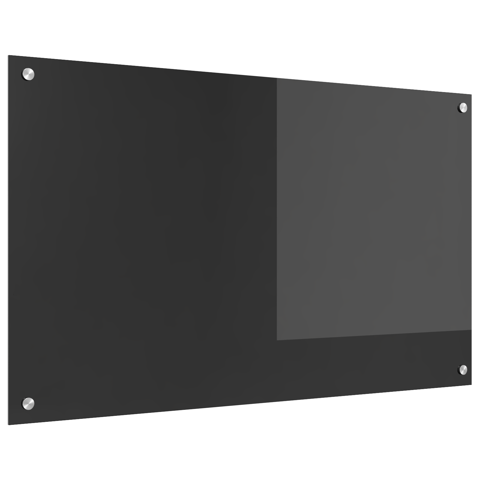 Dark Grey Kitchen Backsplash 100x60x0.6 cm Tempered Glass - Image 4