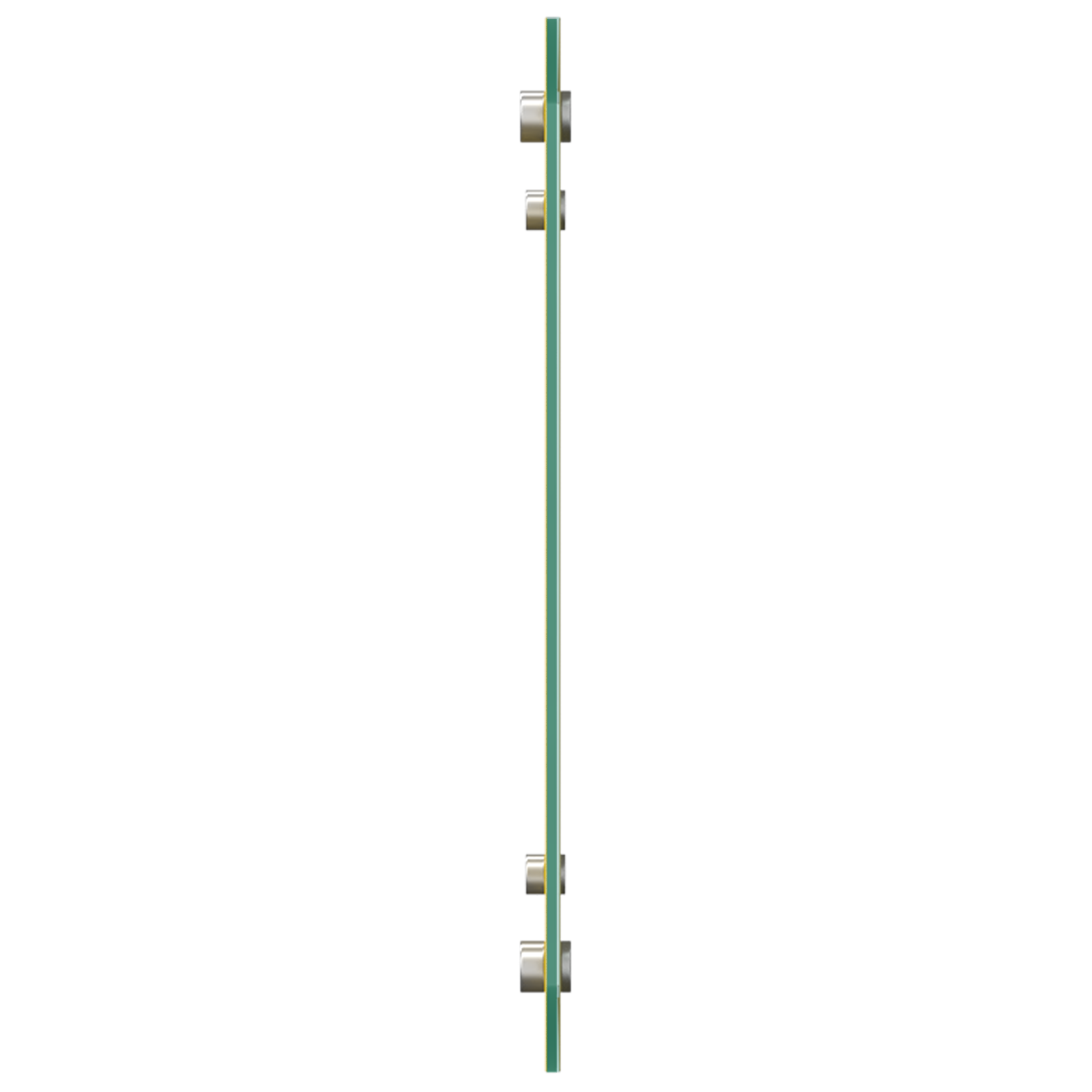 Kitchen Backsplash Yellow 70x40x0.6 cm Tempered Glass - Image 6