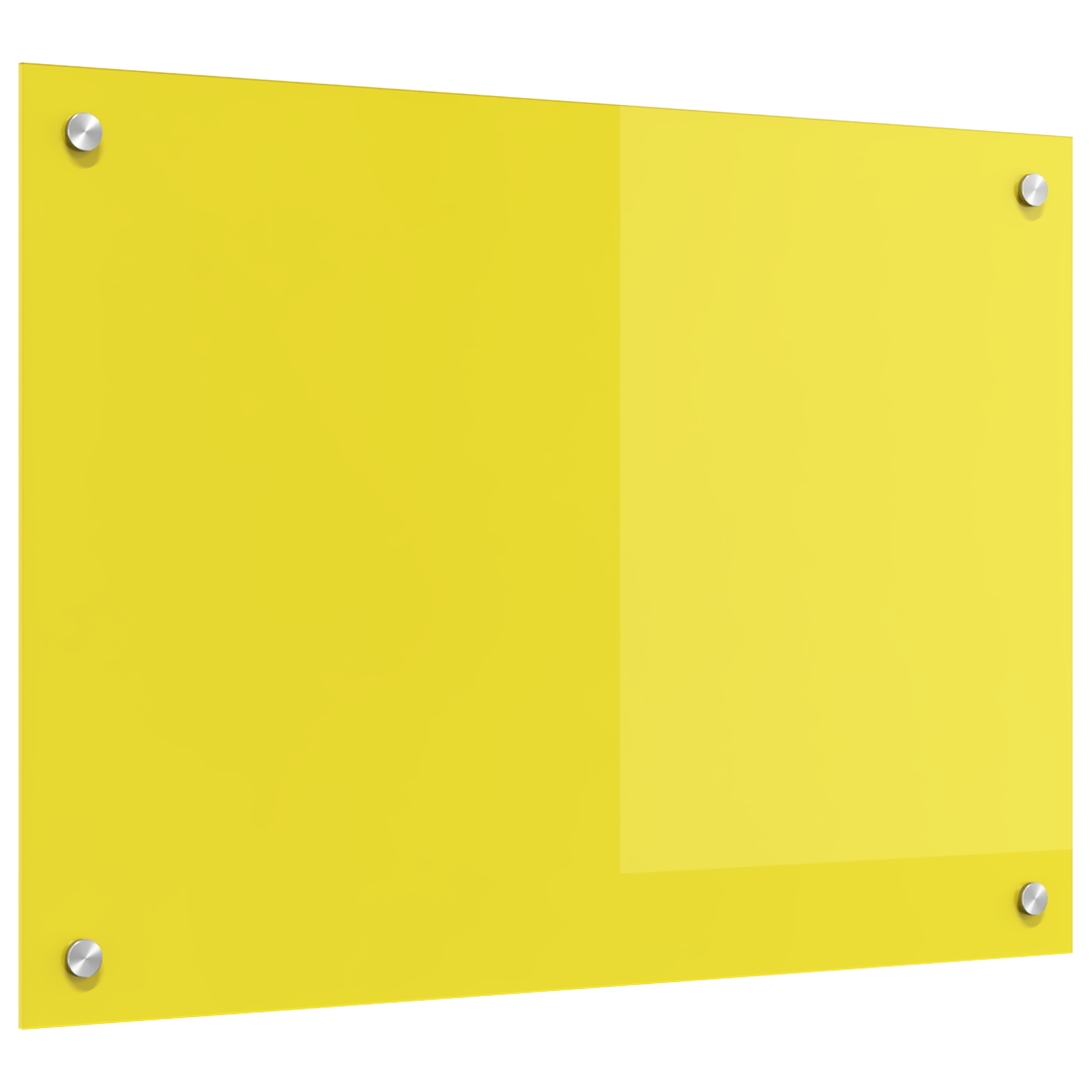 Kitchen Backsplash in Yellow, 70x50x0.6 cm, Made of Tempered Glass - Image 4