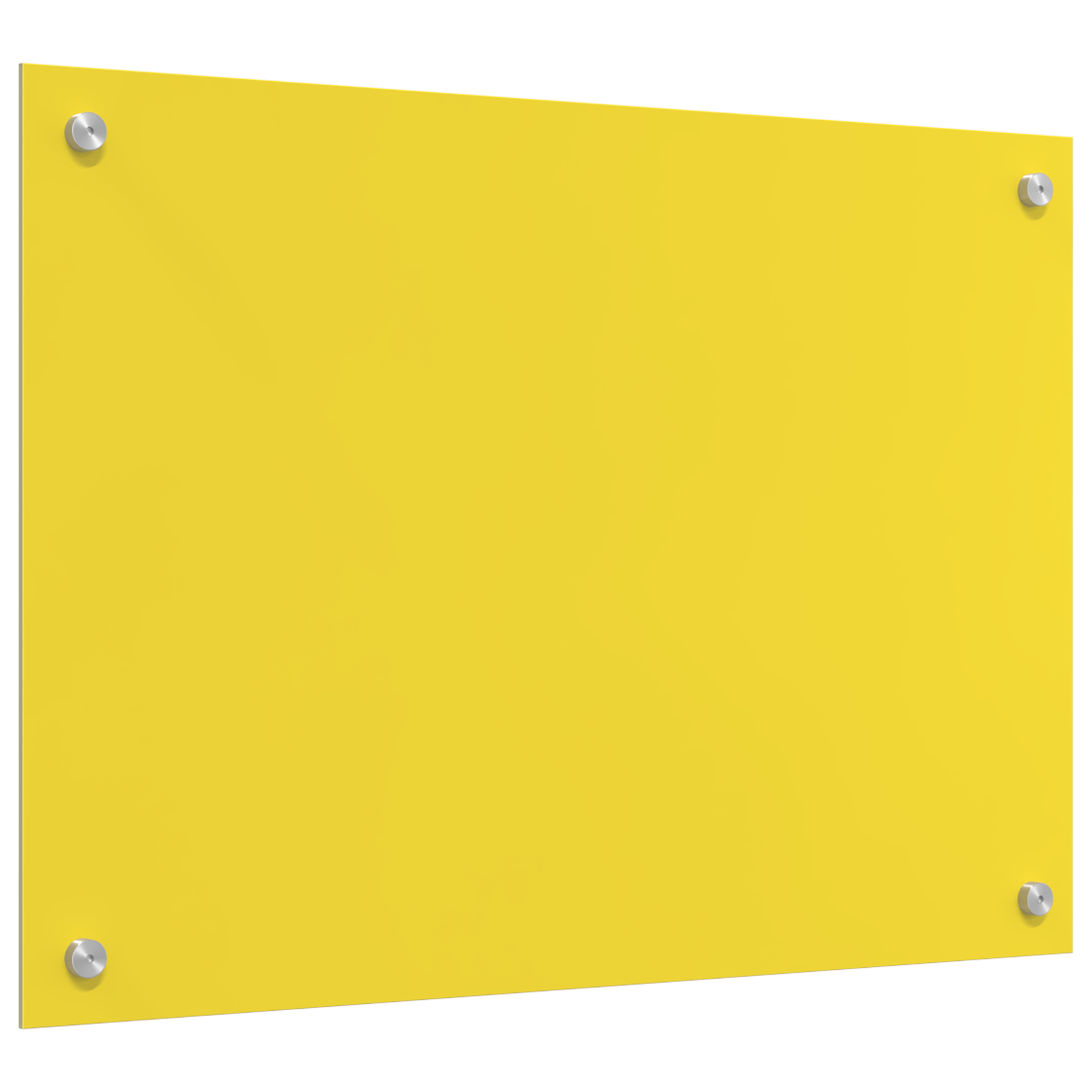 Kitchen Backsplash in Yellow, 70x50x0.6 cm, Made of Tempered Glass - Image 2
