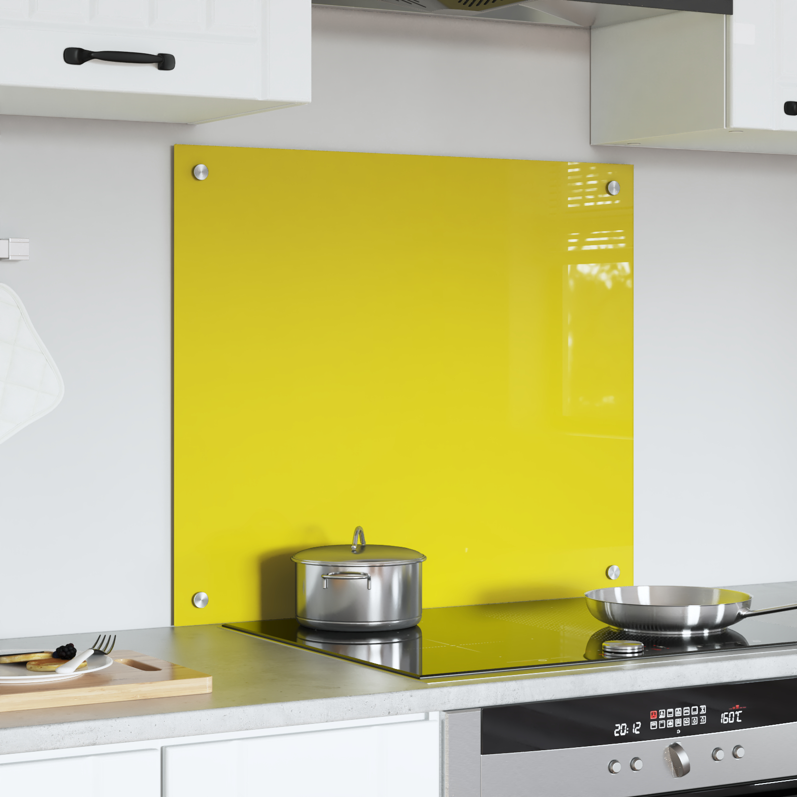 Køkken Bagvæg Gul 70x60x0,6 cm Hærdet Glas 3 image product%2F42001252%2FP Mood 42001252 Mood Image%20%282%29 02